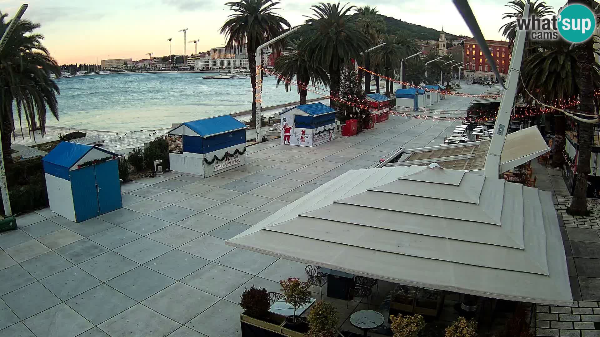 Live Webcam Split – view of Split riva