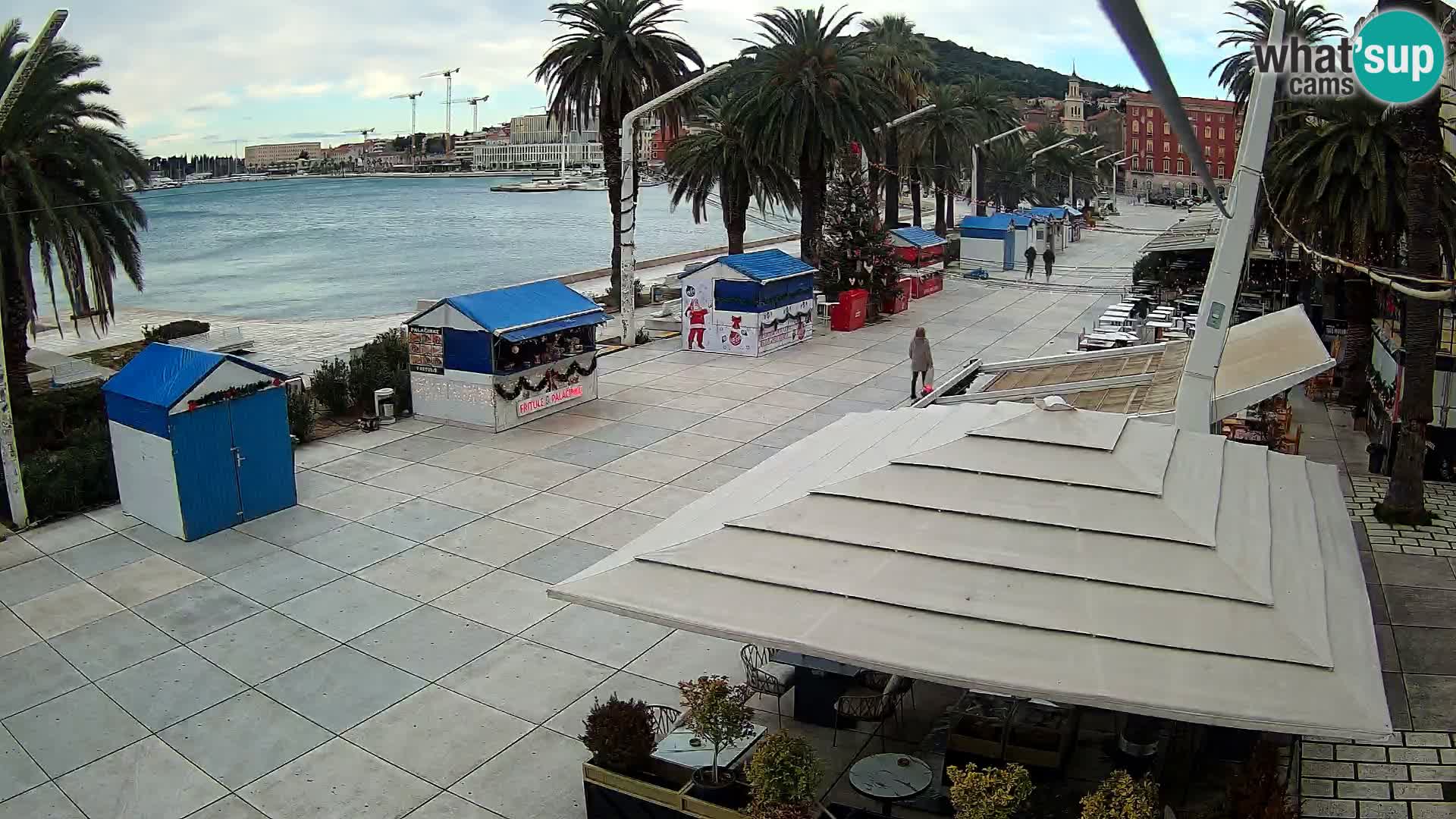 Live Webcam Split – view of Split riva