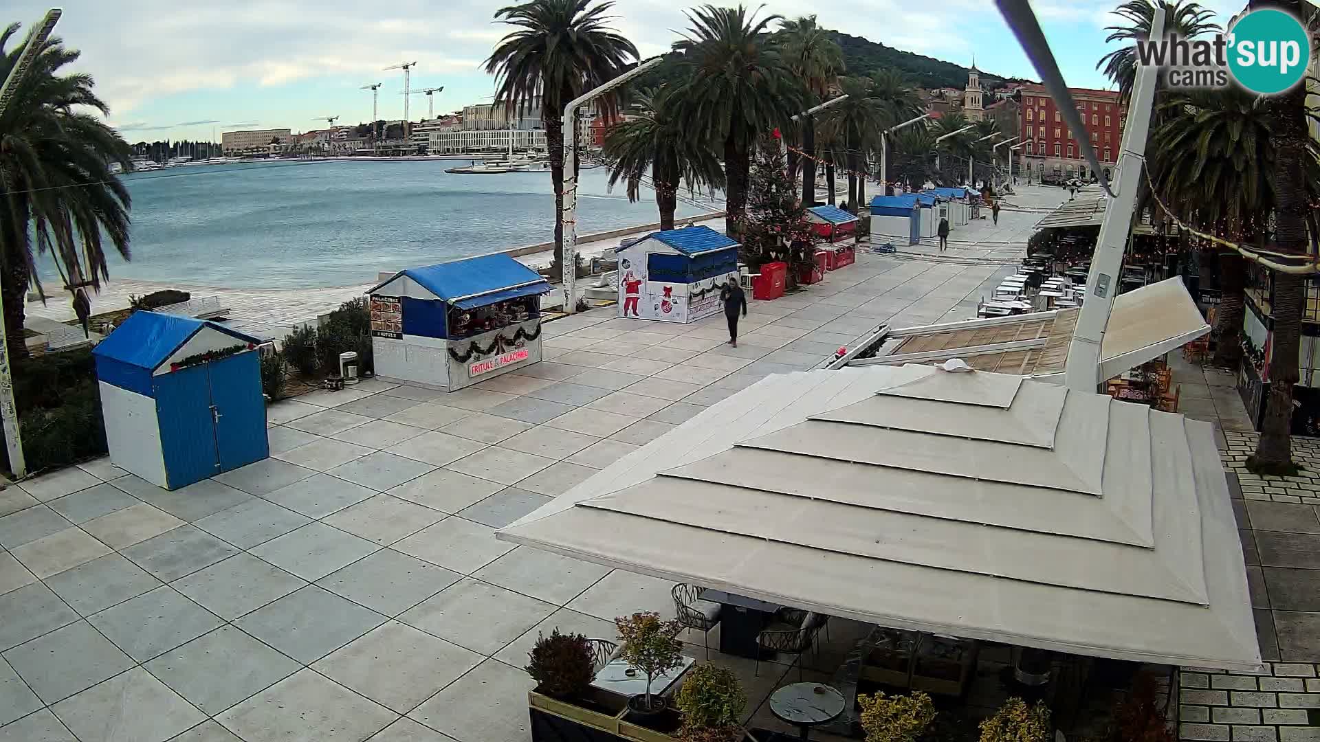 Live Webcam Split – view of Split riva