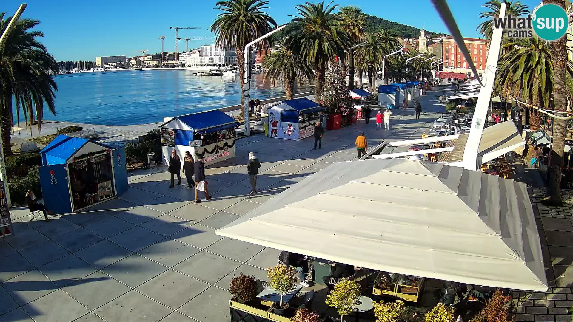 LIVE webcam Spalato riva