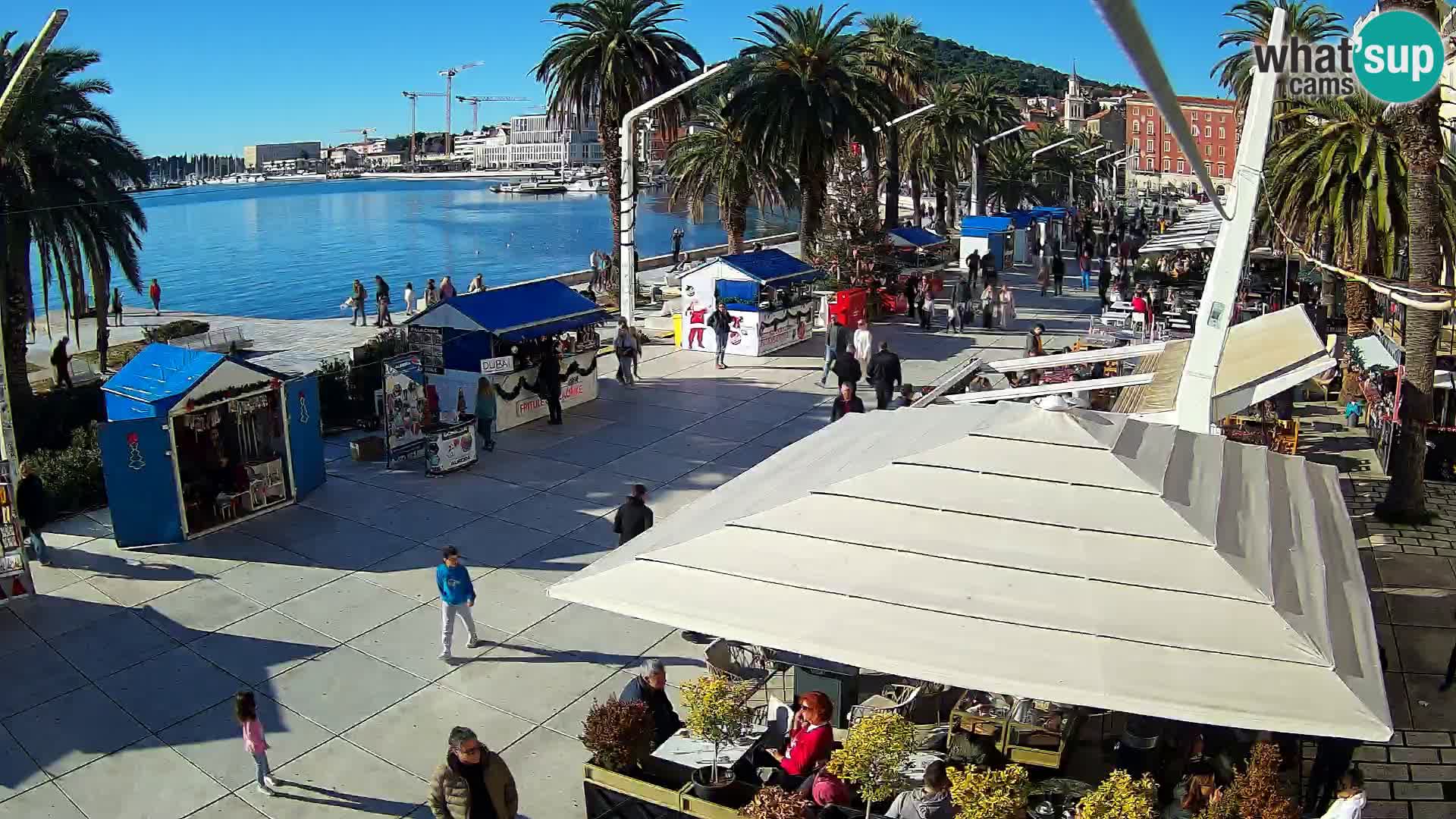 Split – Vista sulla riva di Spalato