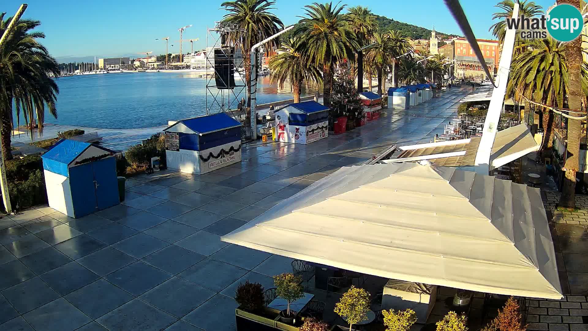 Split –  vue de Riva de Split