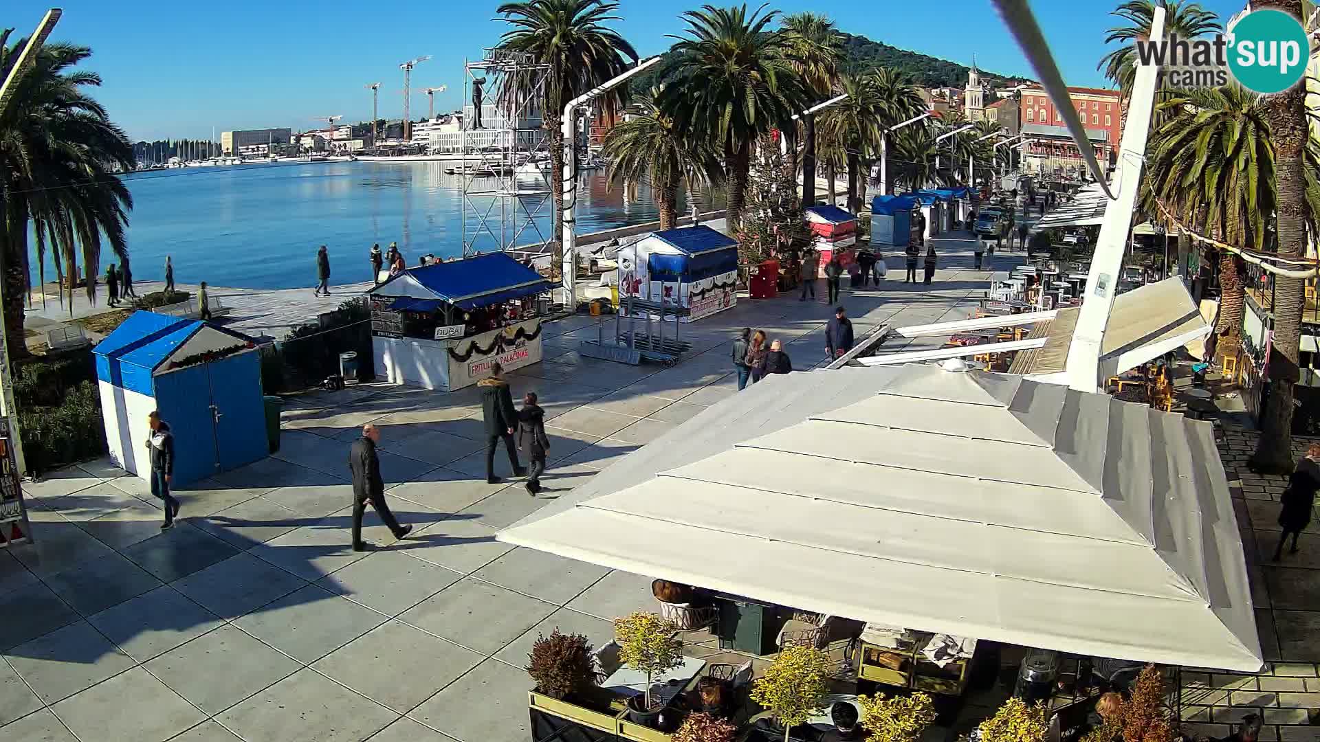 Split –  vue de Riva de Split