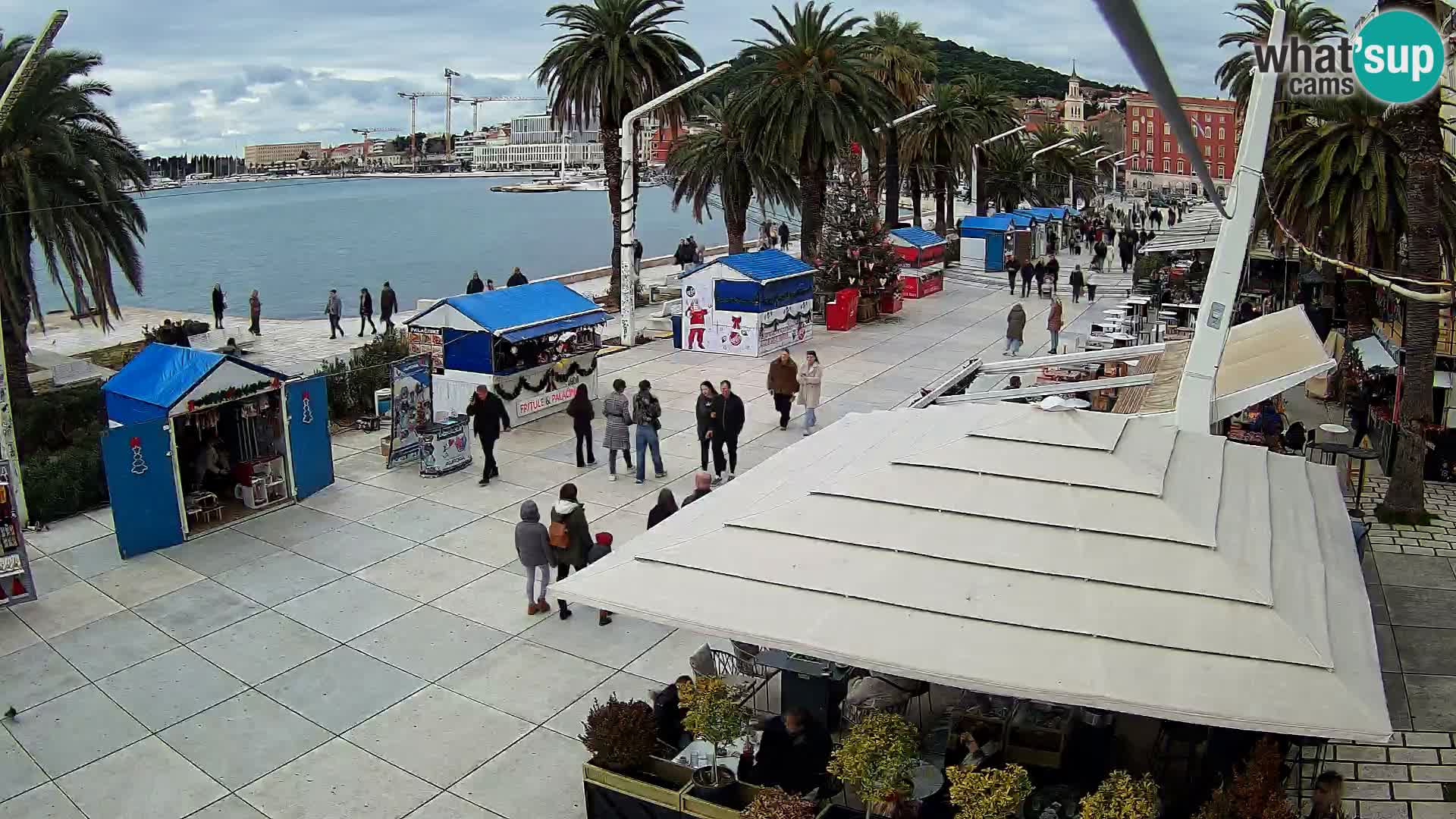 Split –  vista de Riva de Split