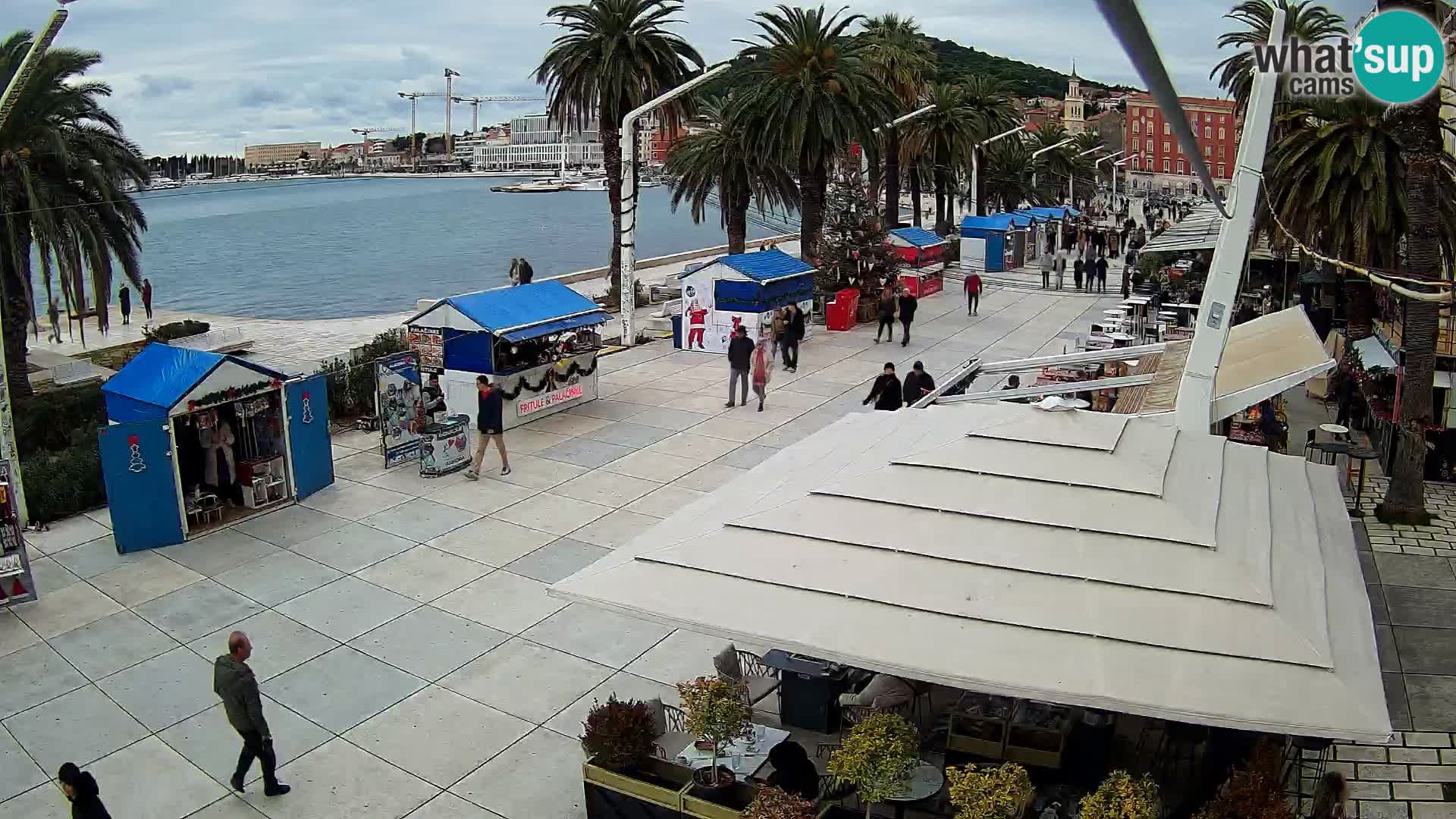 Split –  vue de Riva de Split