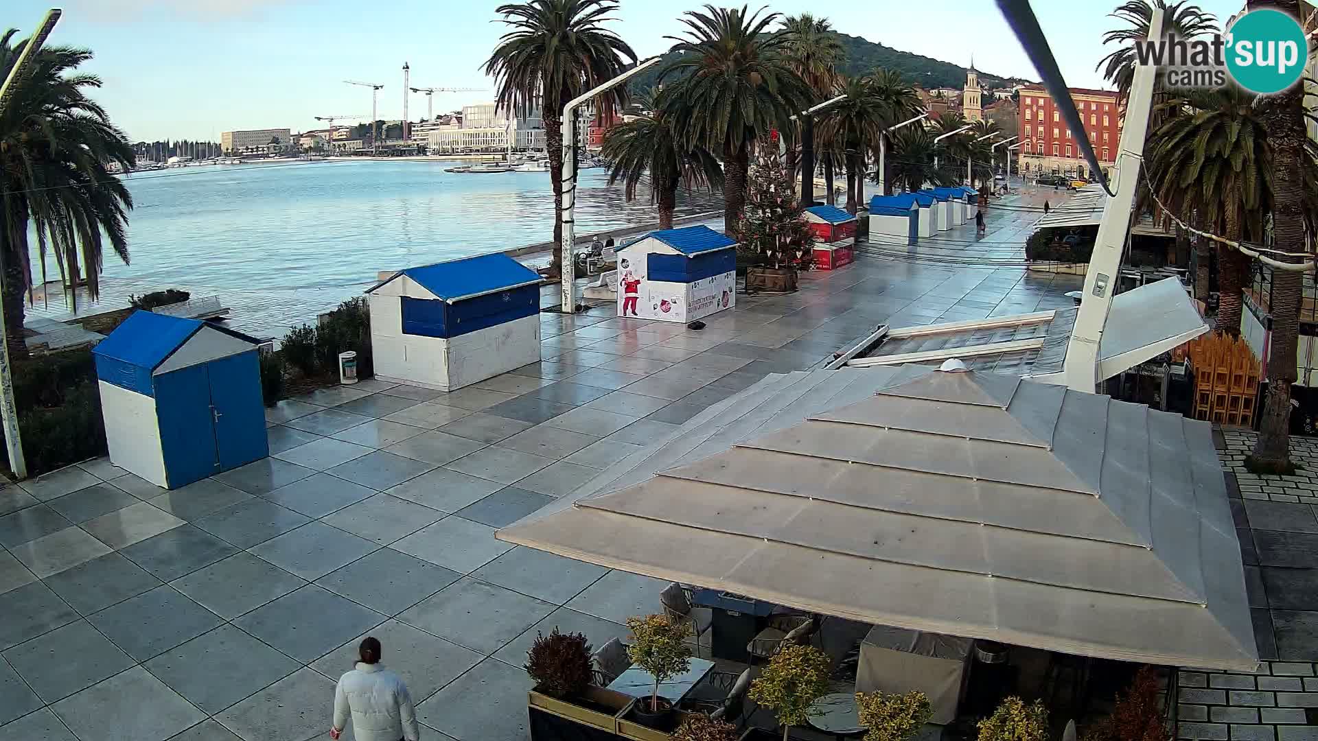 Split – Vista sulla riva di Spalato