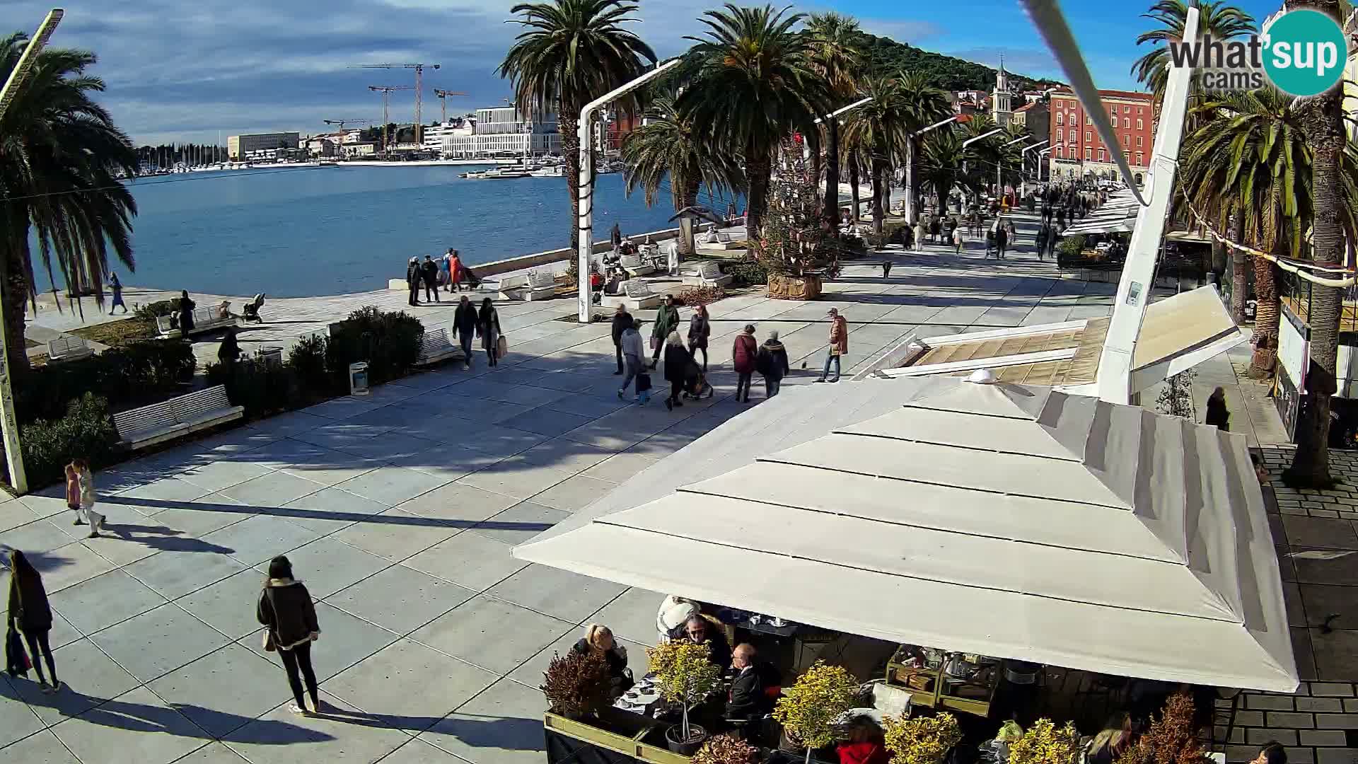 Split –  vue de Riva de Split