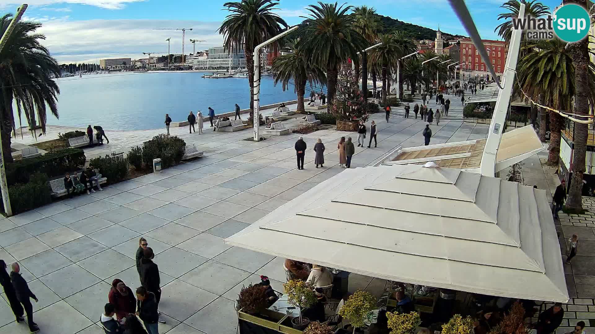 Split –  vista de Riva de Split