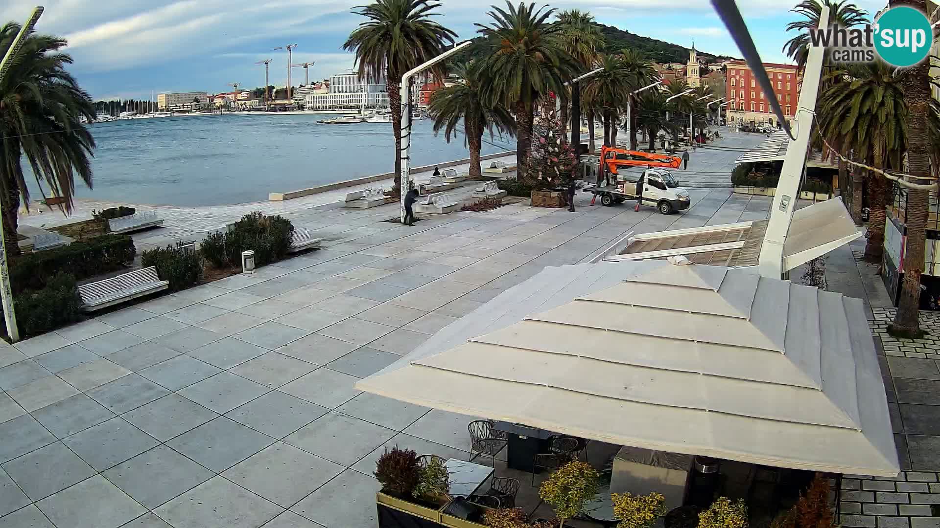 Live Webcam Split – view of Split riva