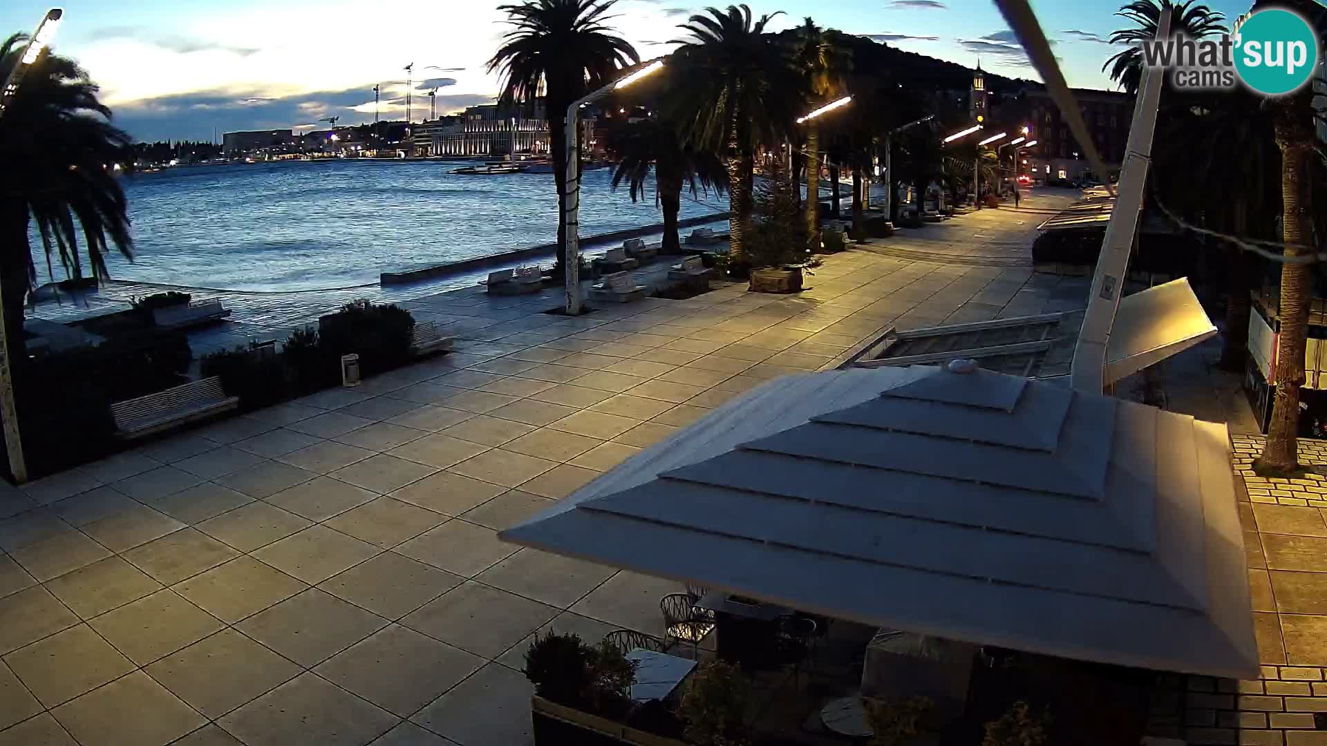 Live Webcam Split – view of Split riva