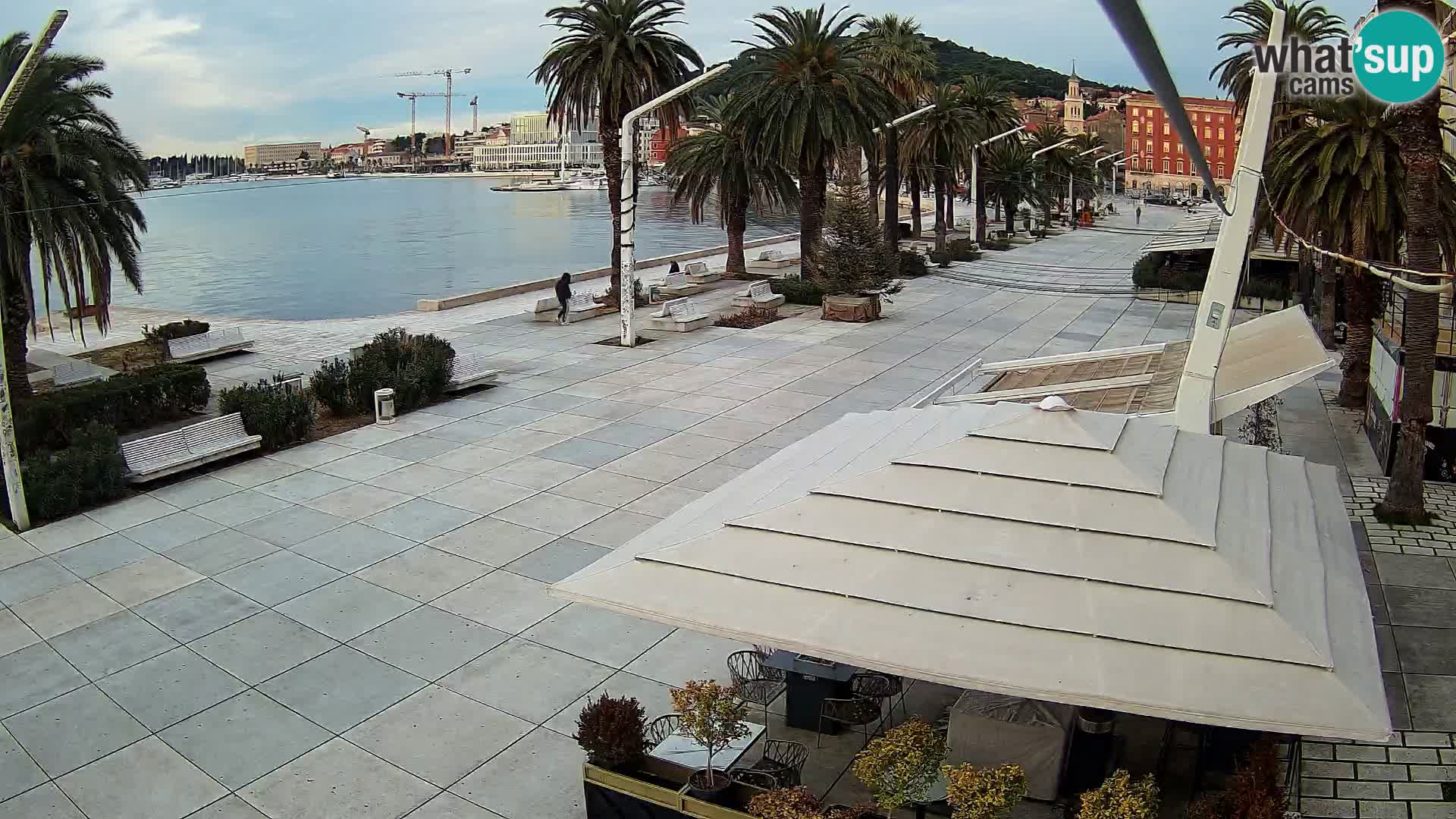 Live Webcam Split – view of Split riva