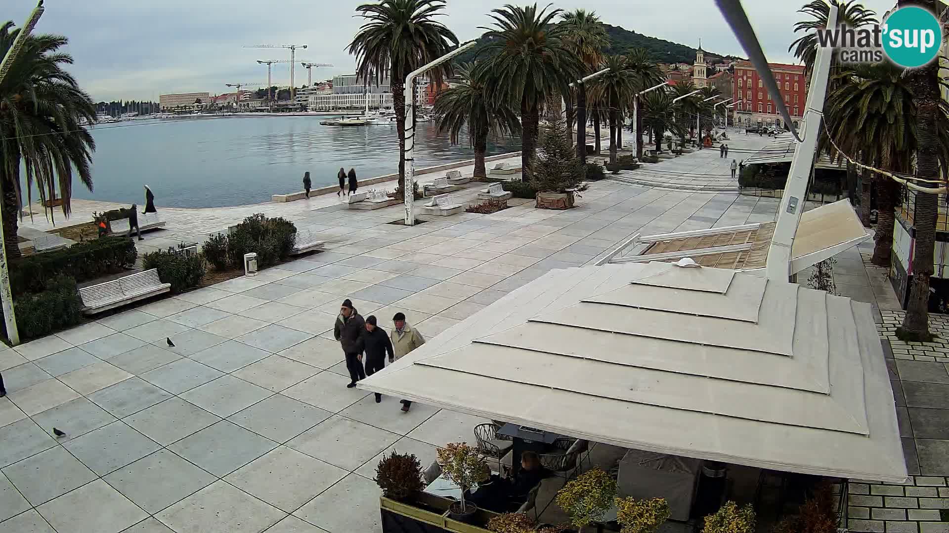 Live Webcam Split – view of Split riva