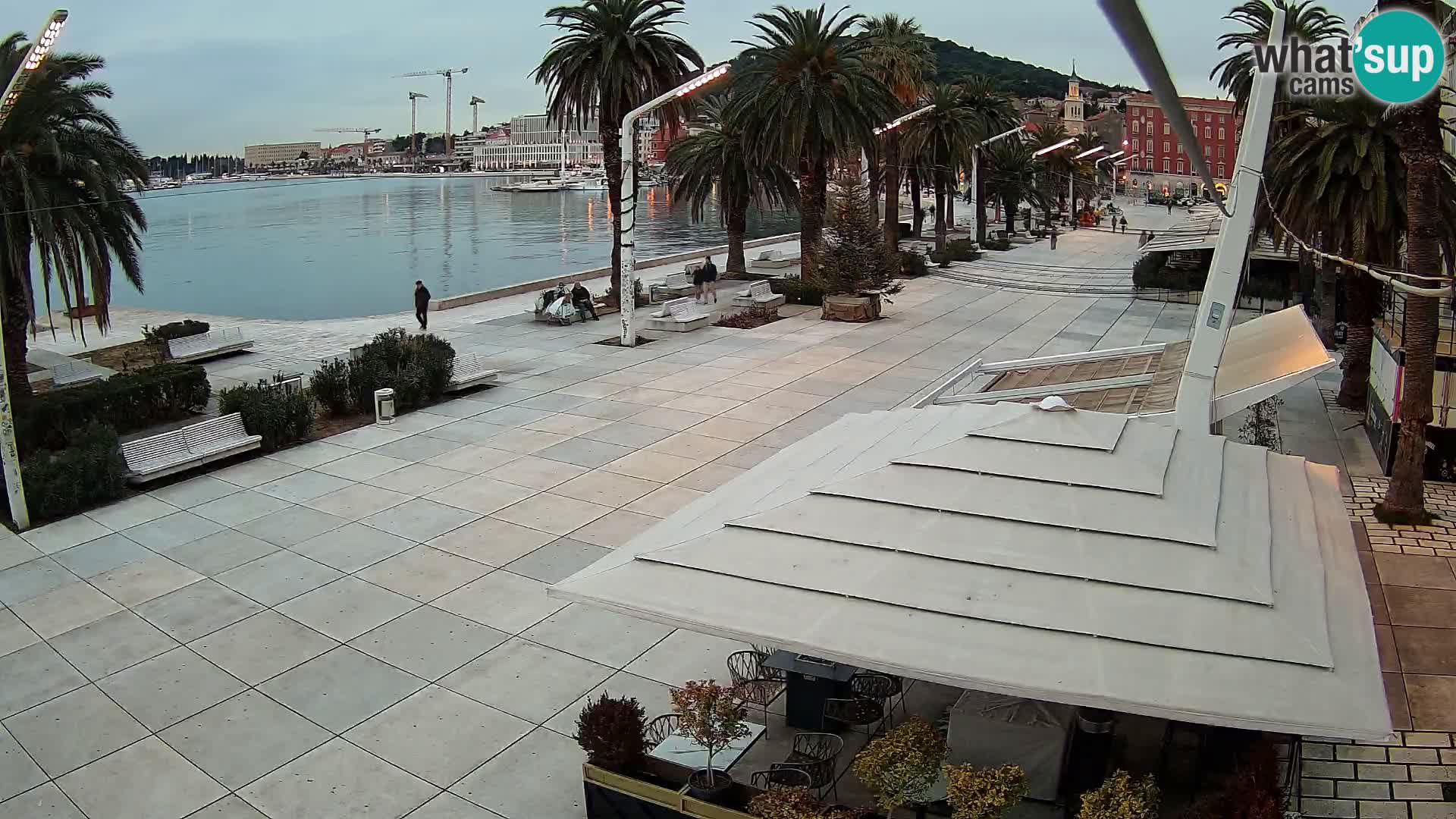 Live Webcam Split – view of Split riva