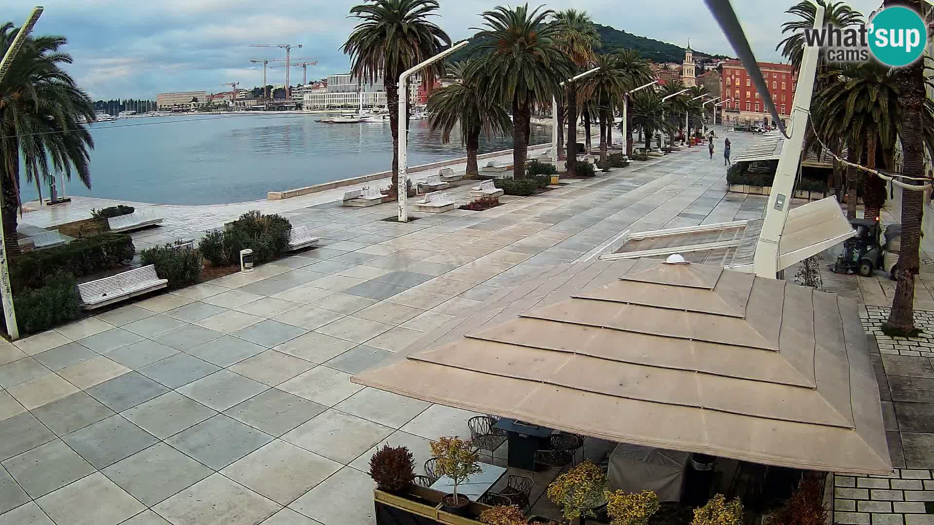 Split – Vista sulla riva di Spalato