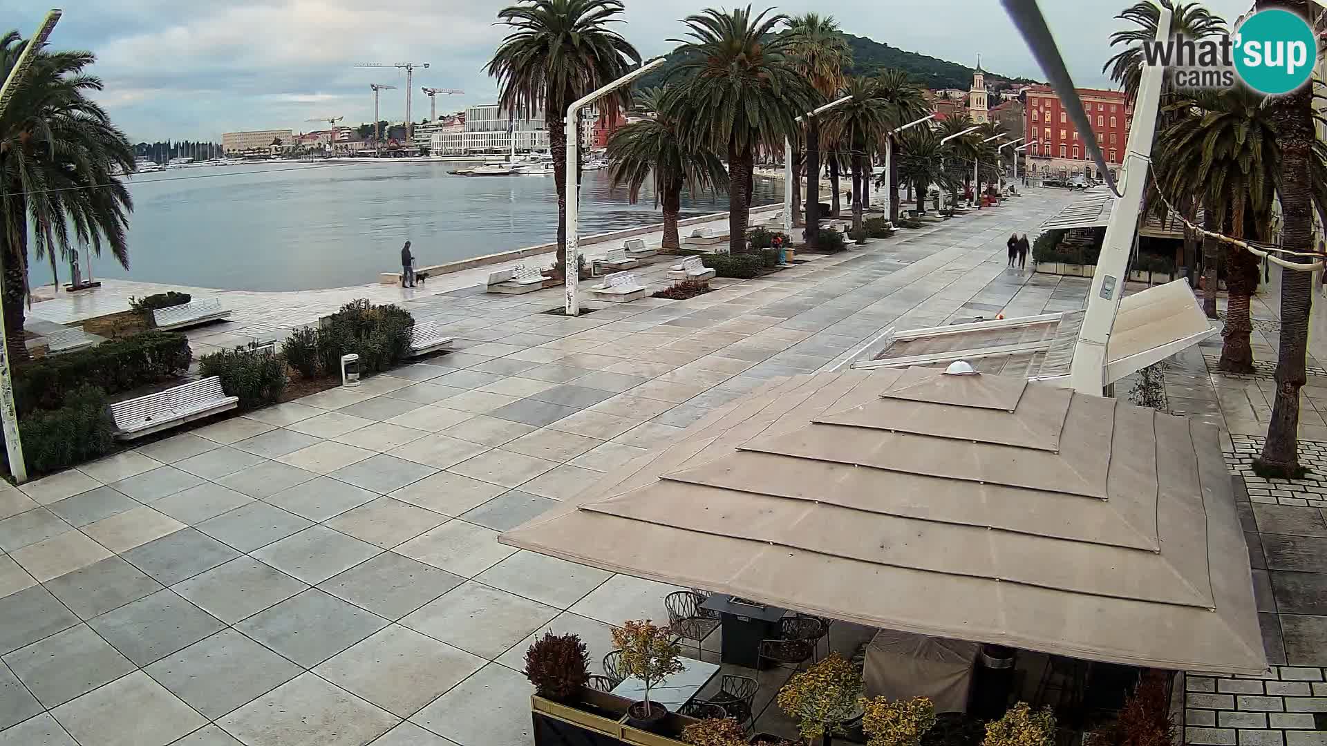 Split –  vista de Riva de Split