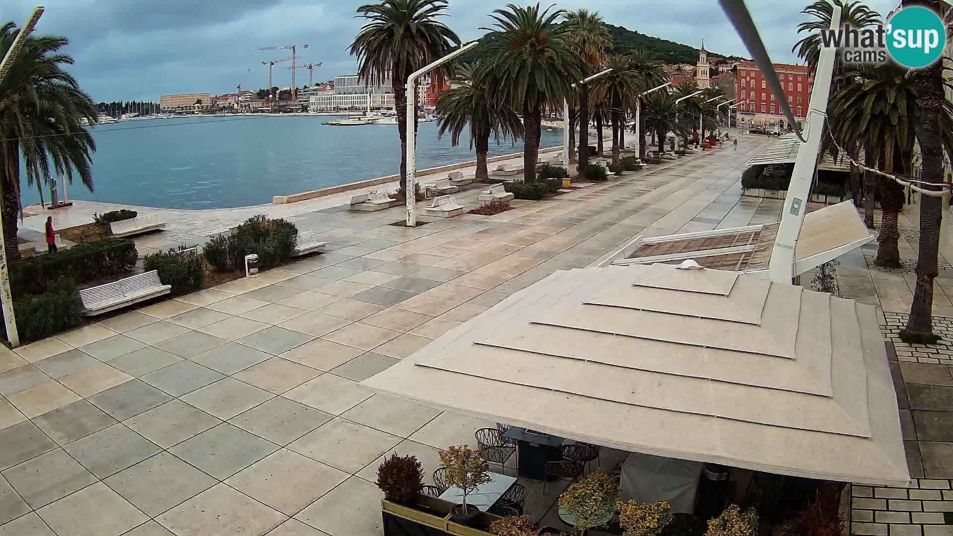 Split –  vue de Riva de Split