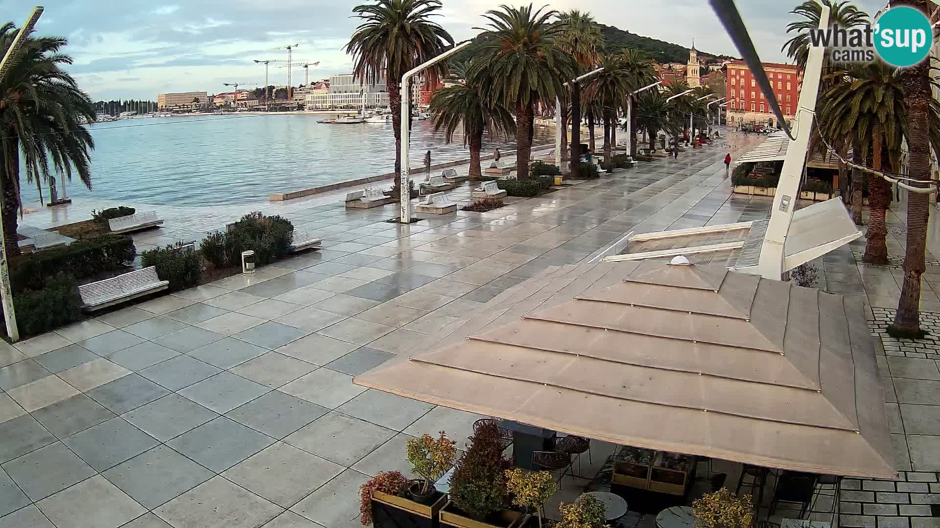 Split – Vista sulla riva di Spalato