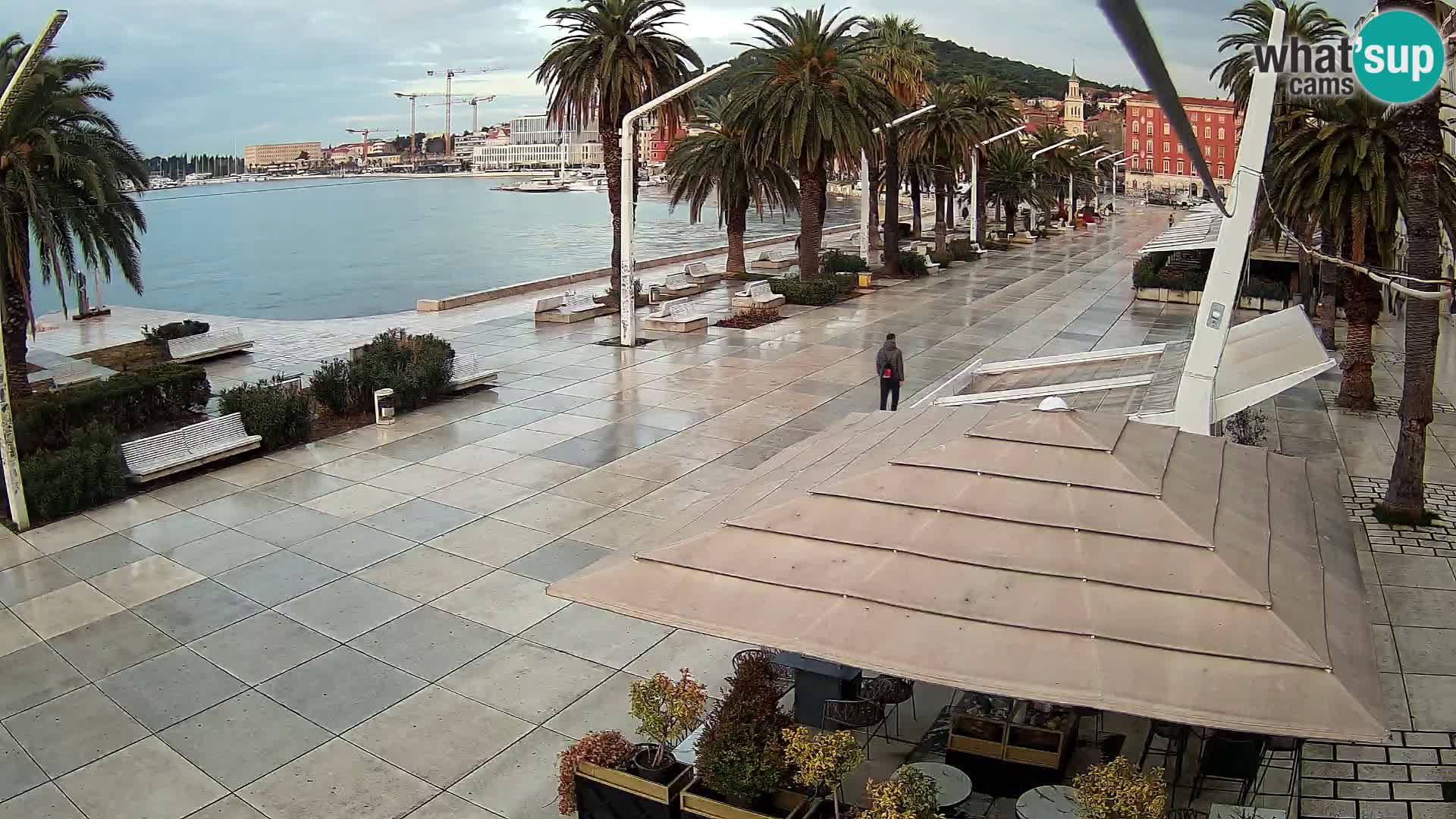 Live Webcam Split – view of Split riva