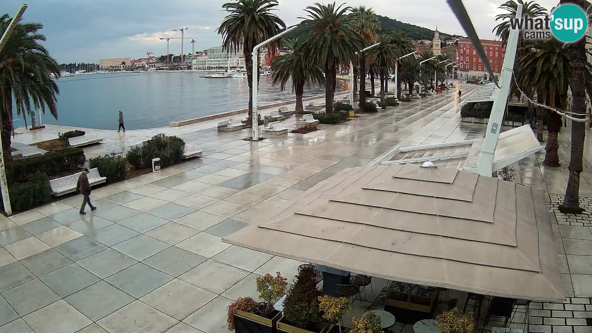 Split – Vista sulla riva di Spalato