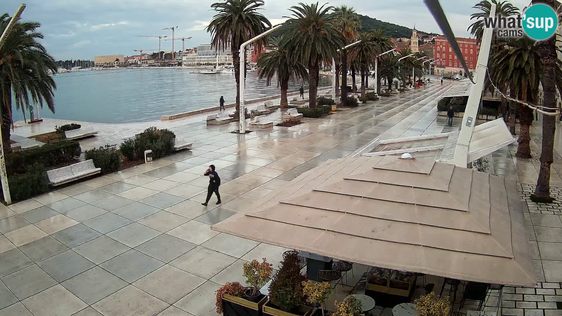 Split – Vista sulla riva di Spalato