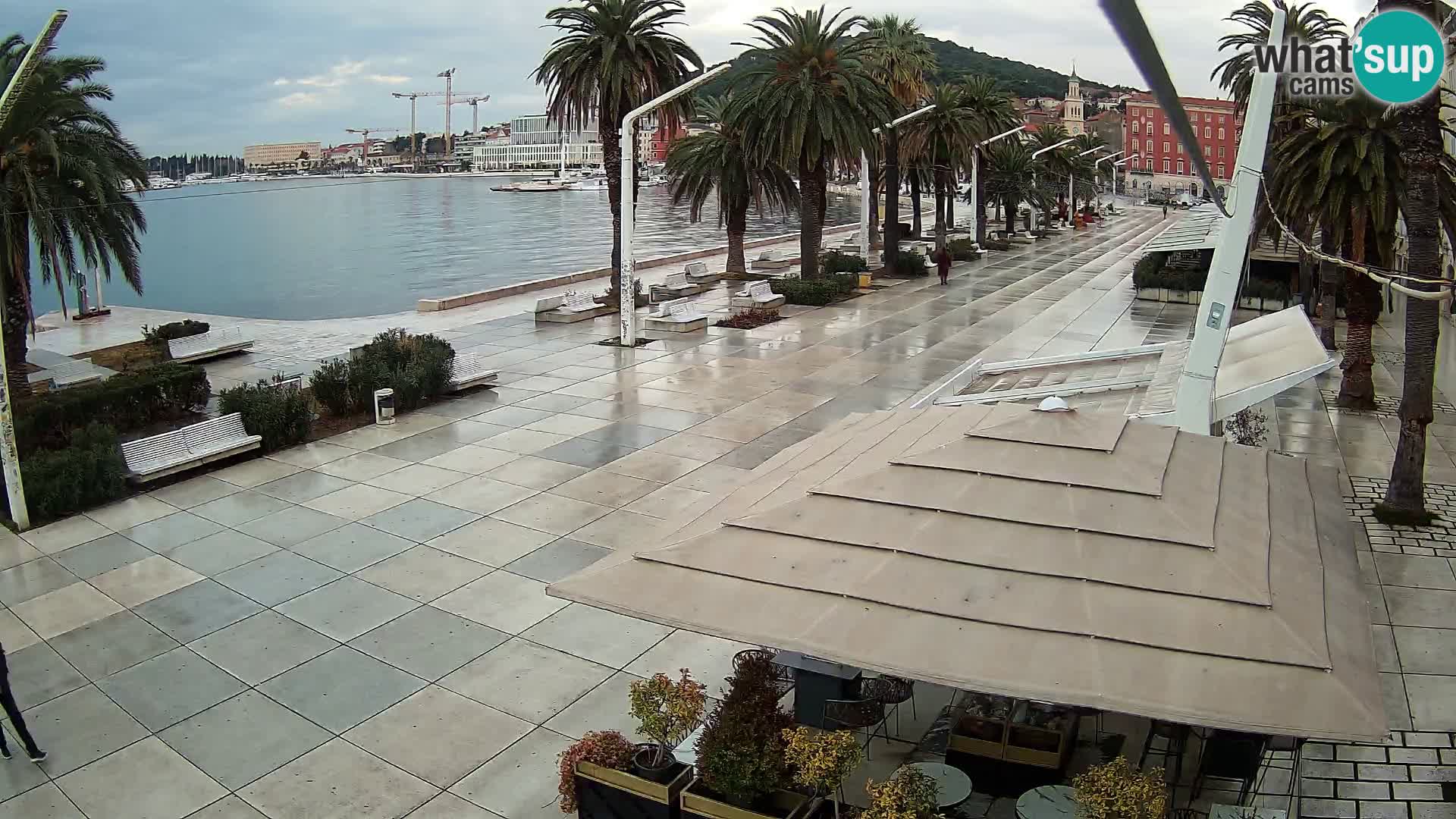 Split – Vista sulla riva di Spalato