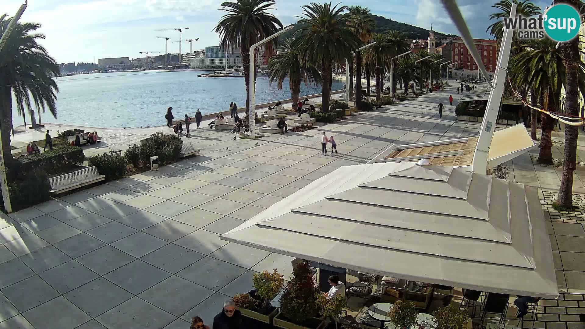 LIVE webcam Spalato riva