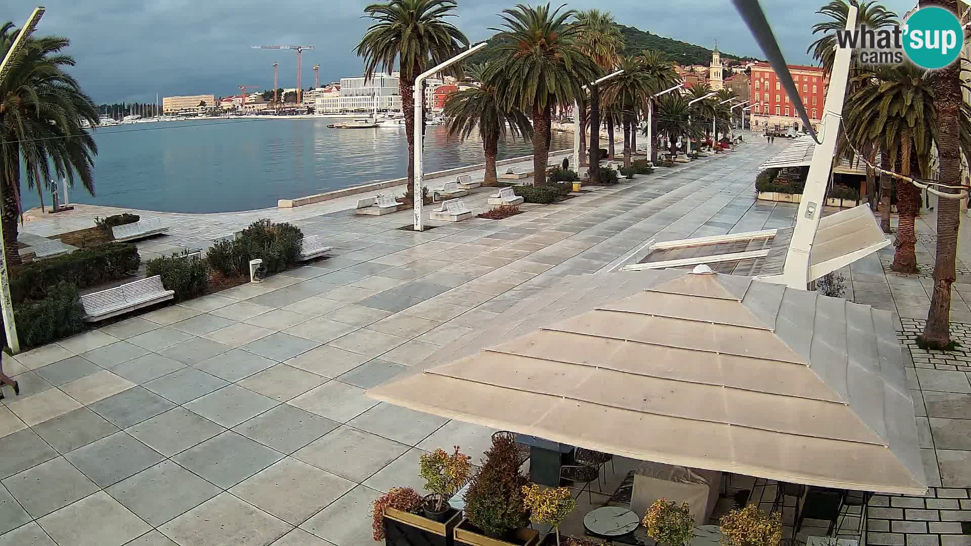 Split –  vue de Riva de Split