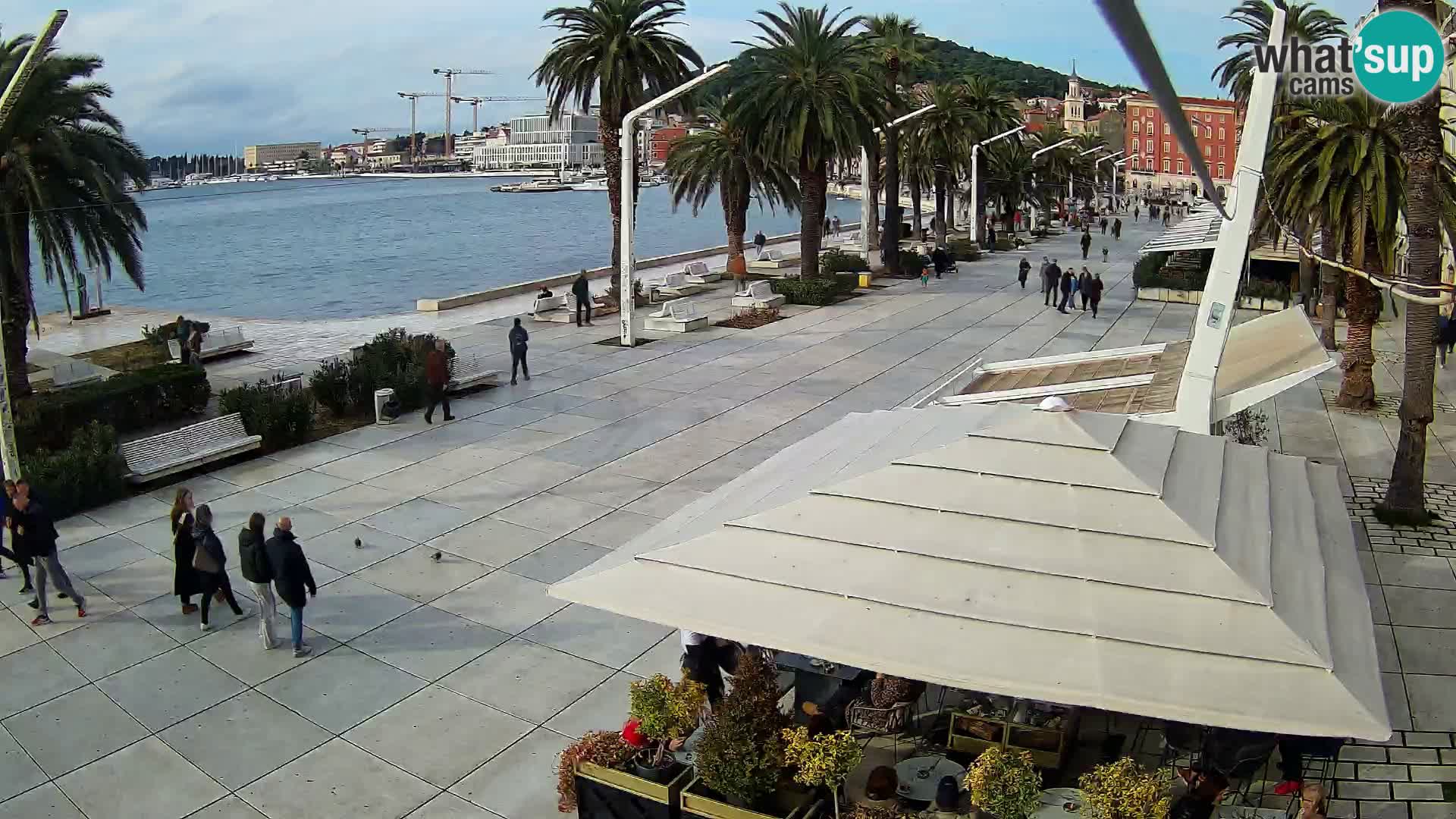 Split – Vista sulla riva di Spalato