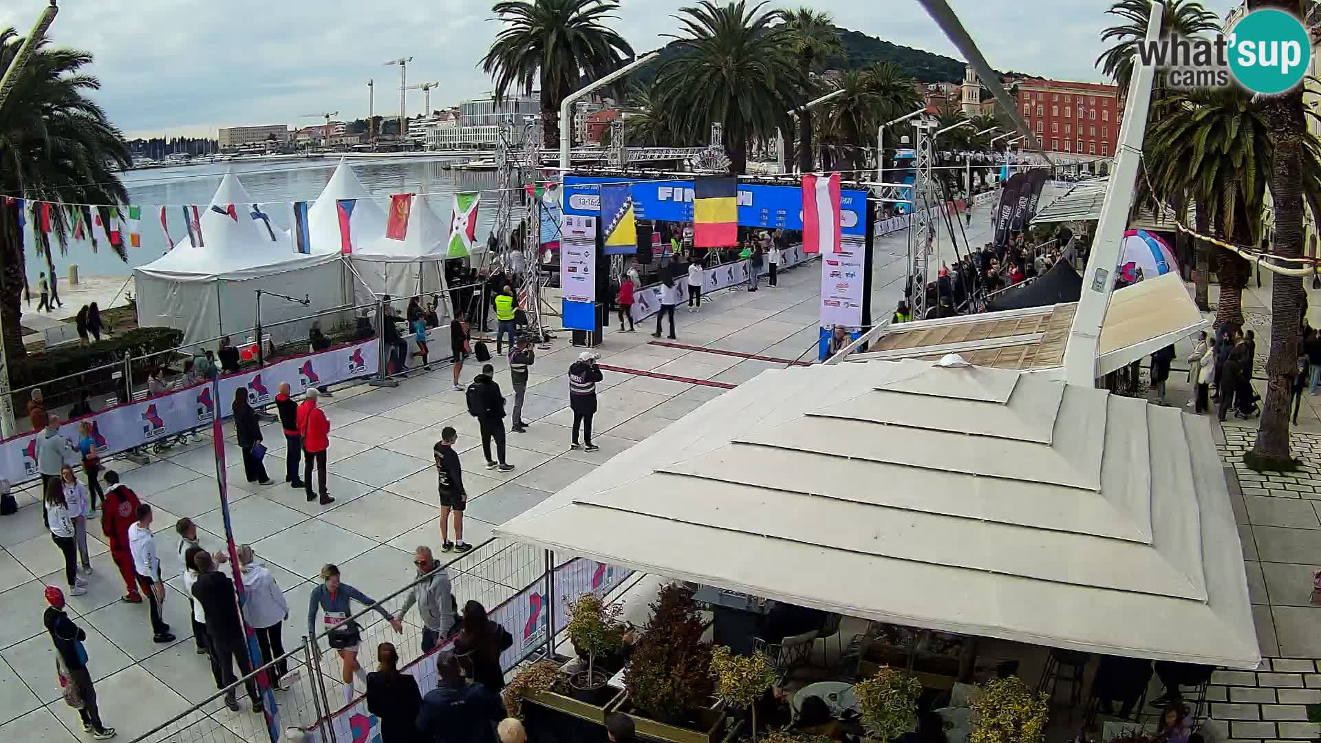 Split – Vista sulla riva di Spalato