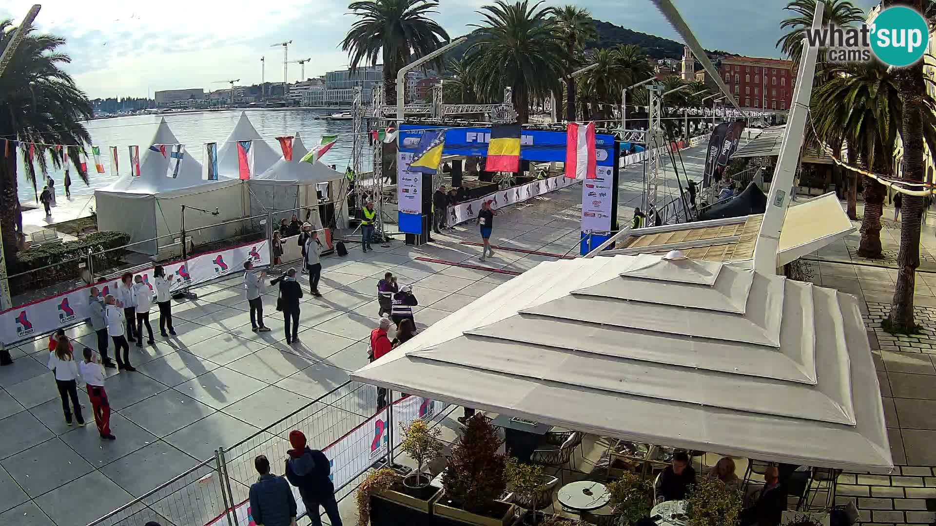 Live Webcam Split – view of Split riva