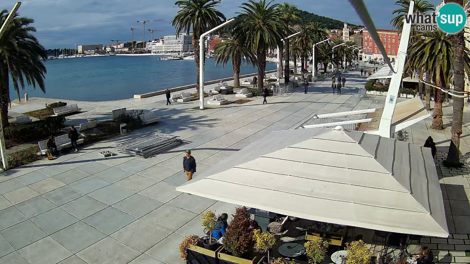 Split – Vista sulla riva di Spalato