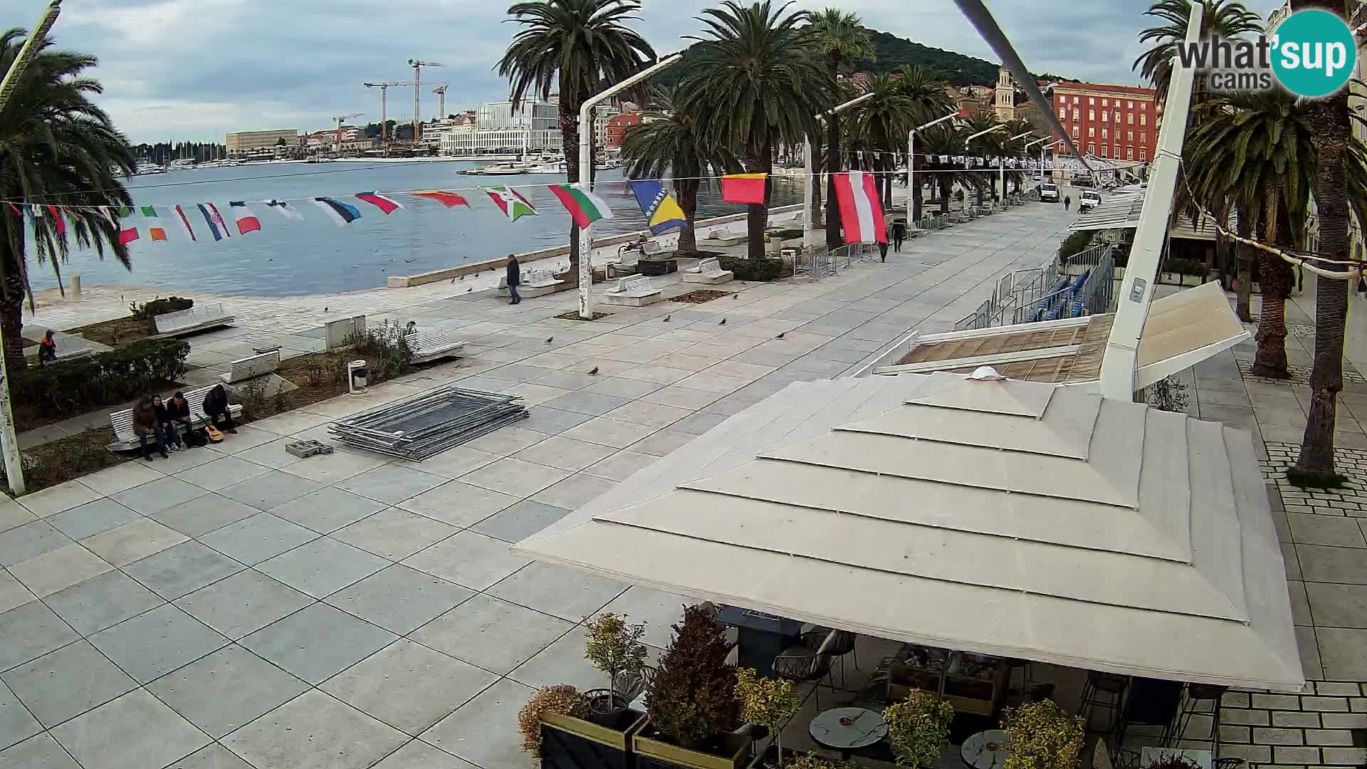 Split – pogled na splitsko rivo