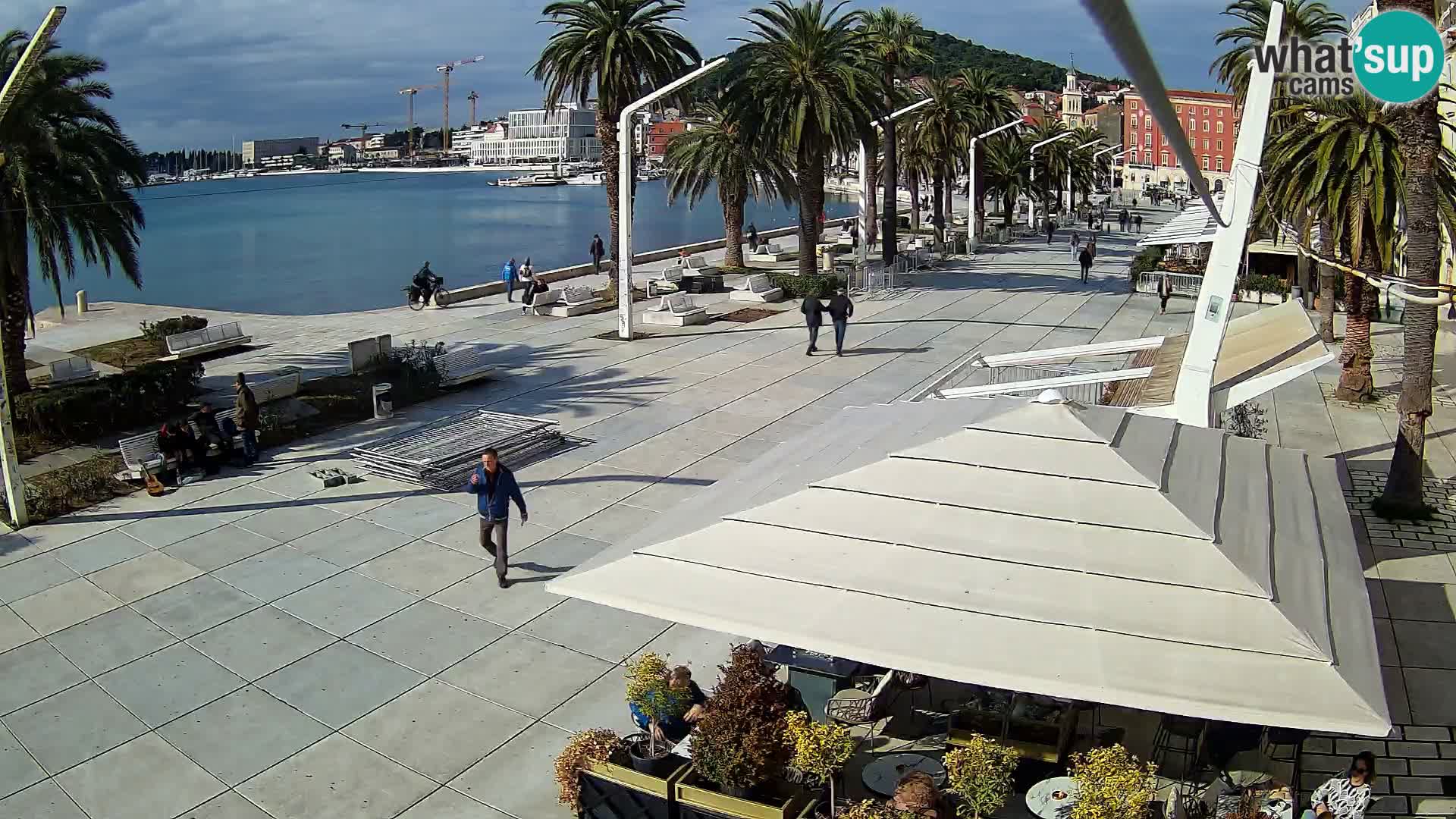 Split –  vue de Riva de Split