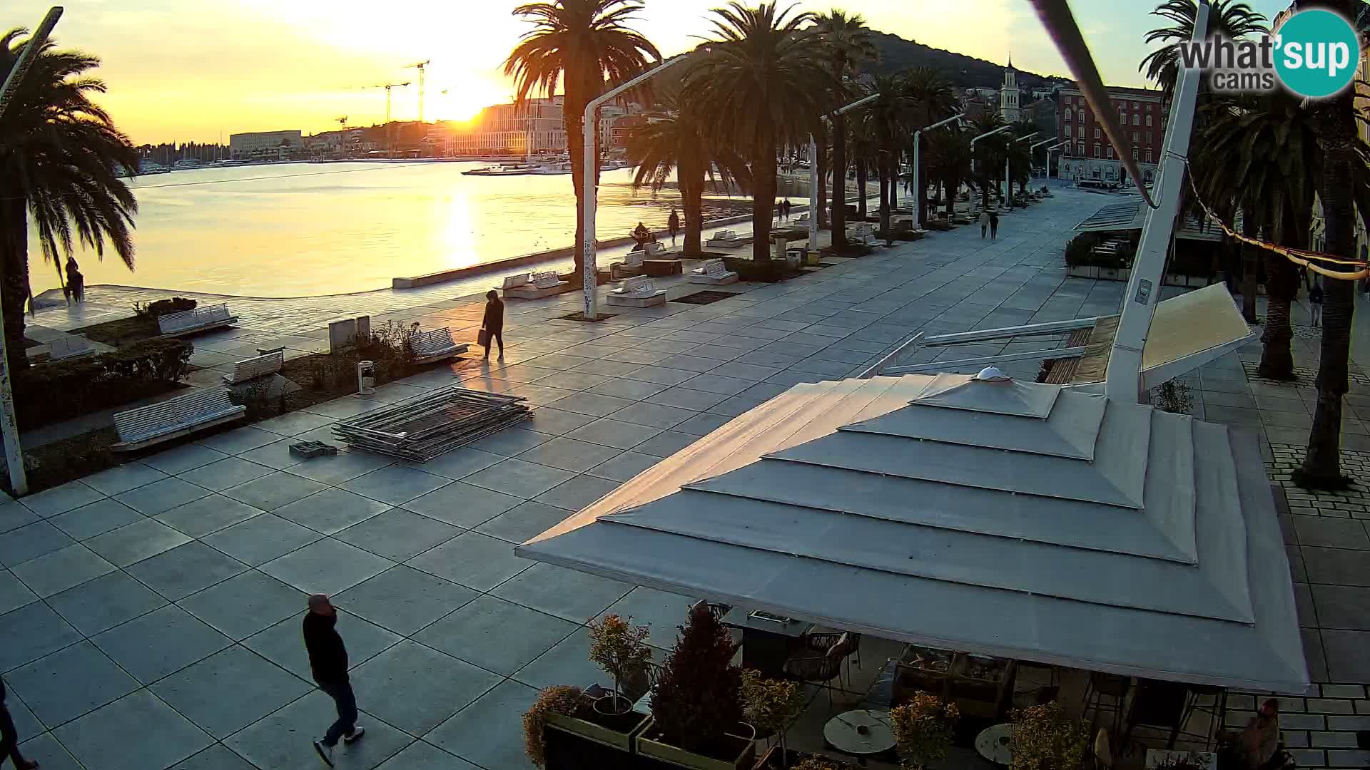 LIVE webcam Spalato riva