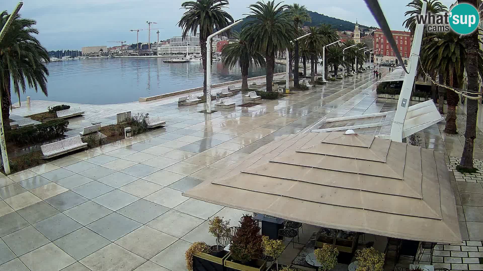 Split – Vista sulla riva di Spalato