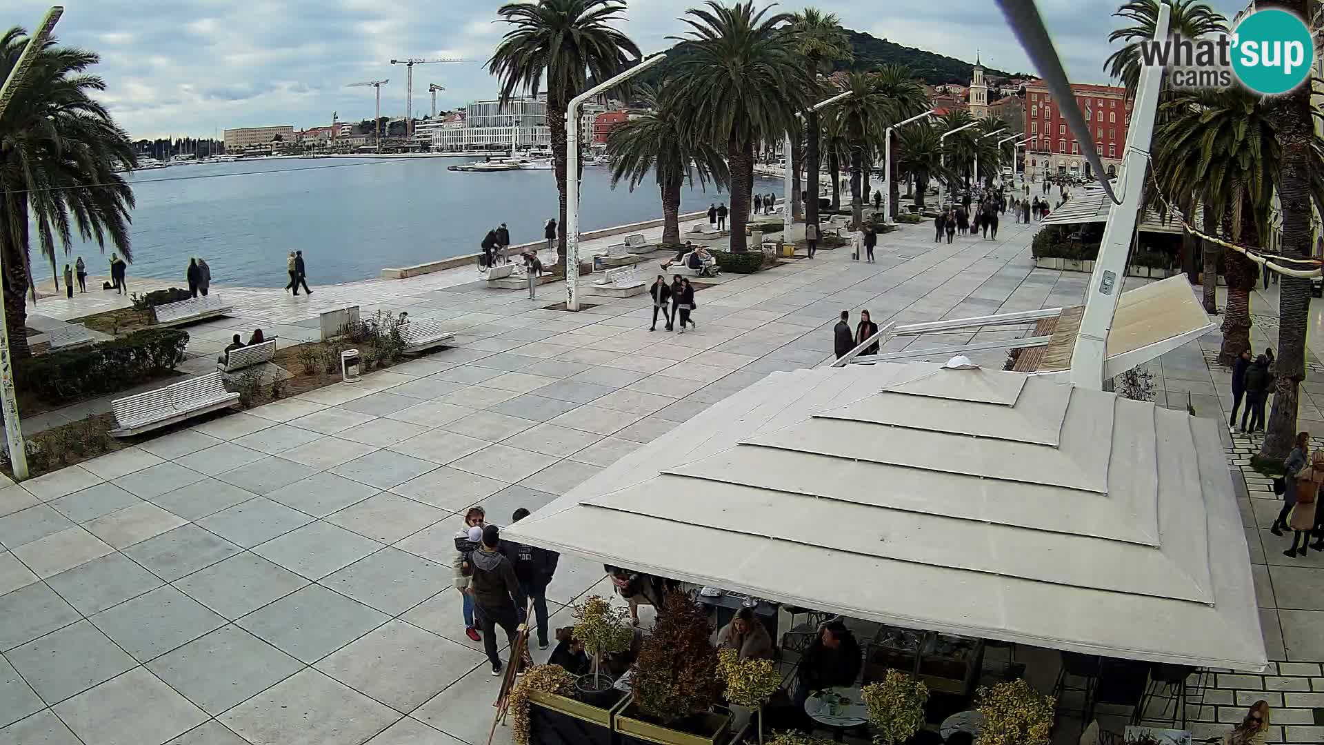 Split –  vista de Riva de Split