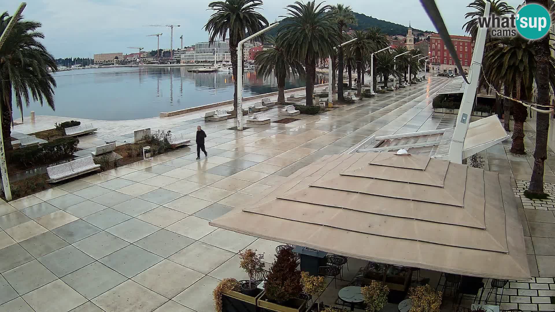 Live Webcam Split – view of Split riva