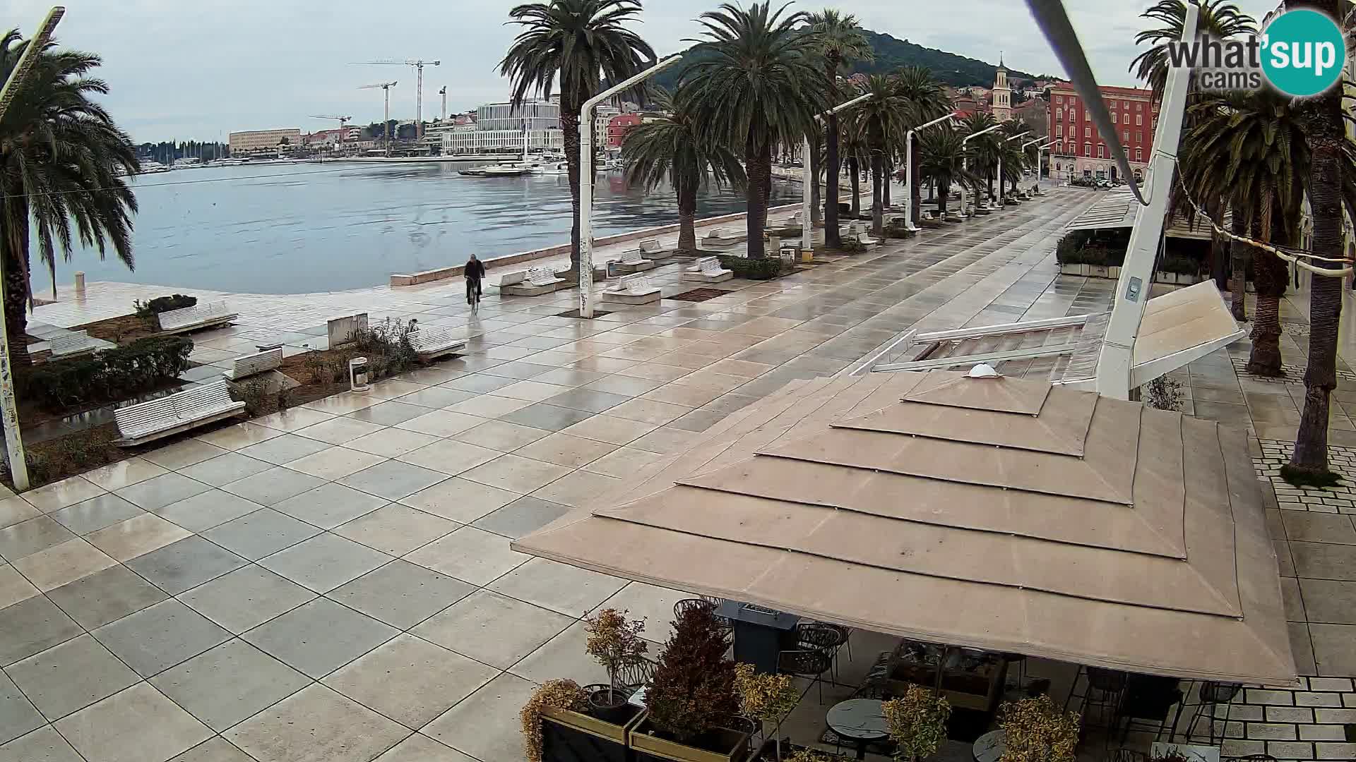 Live Webcam Split – view of Split riva