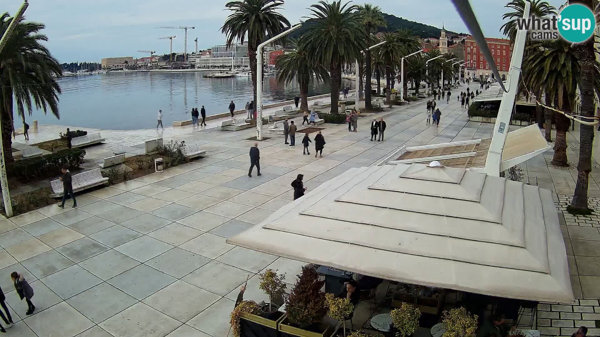 Split –  vista de Riva de Split