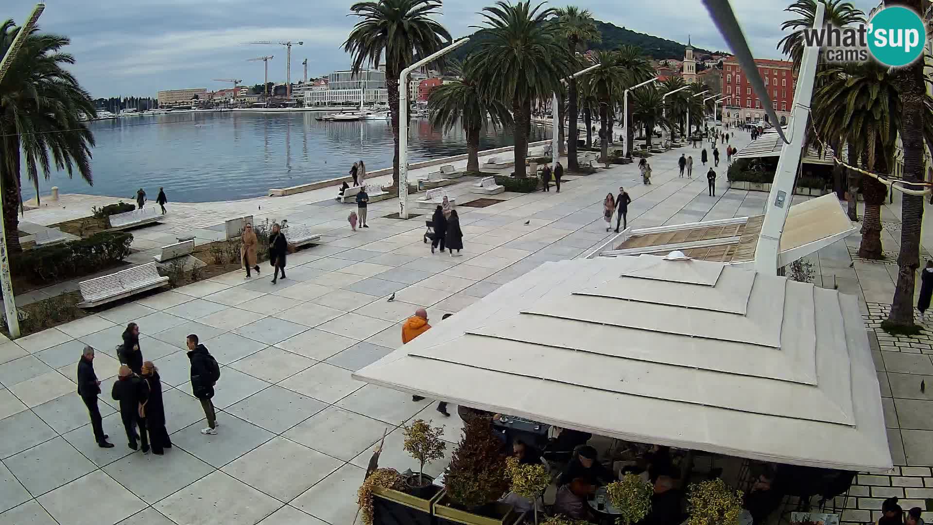 Split – Vista sulla riva di Spalato