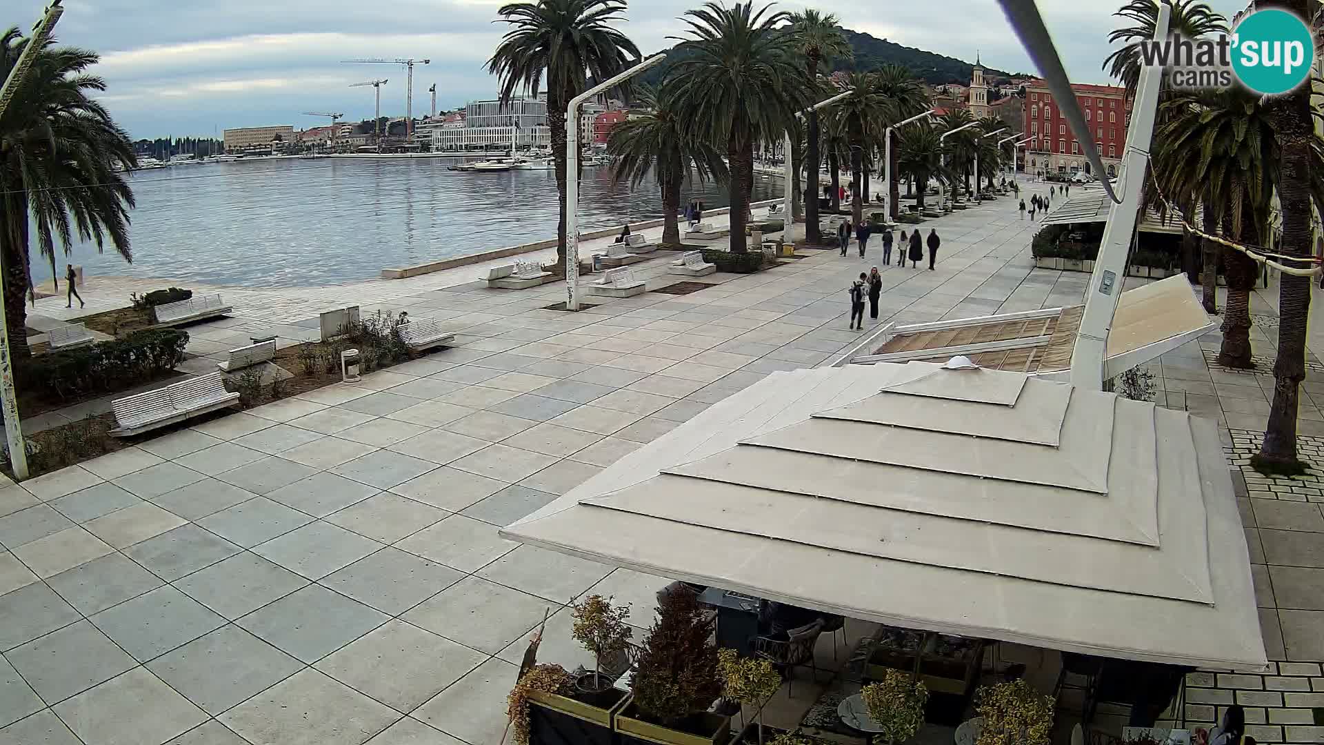 Split – Vista sulla riva di Spalato