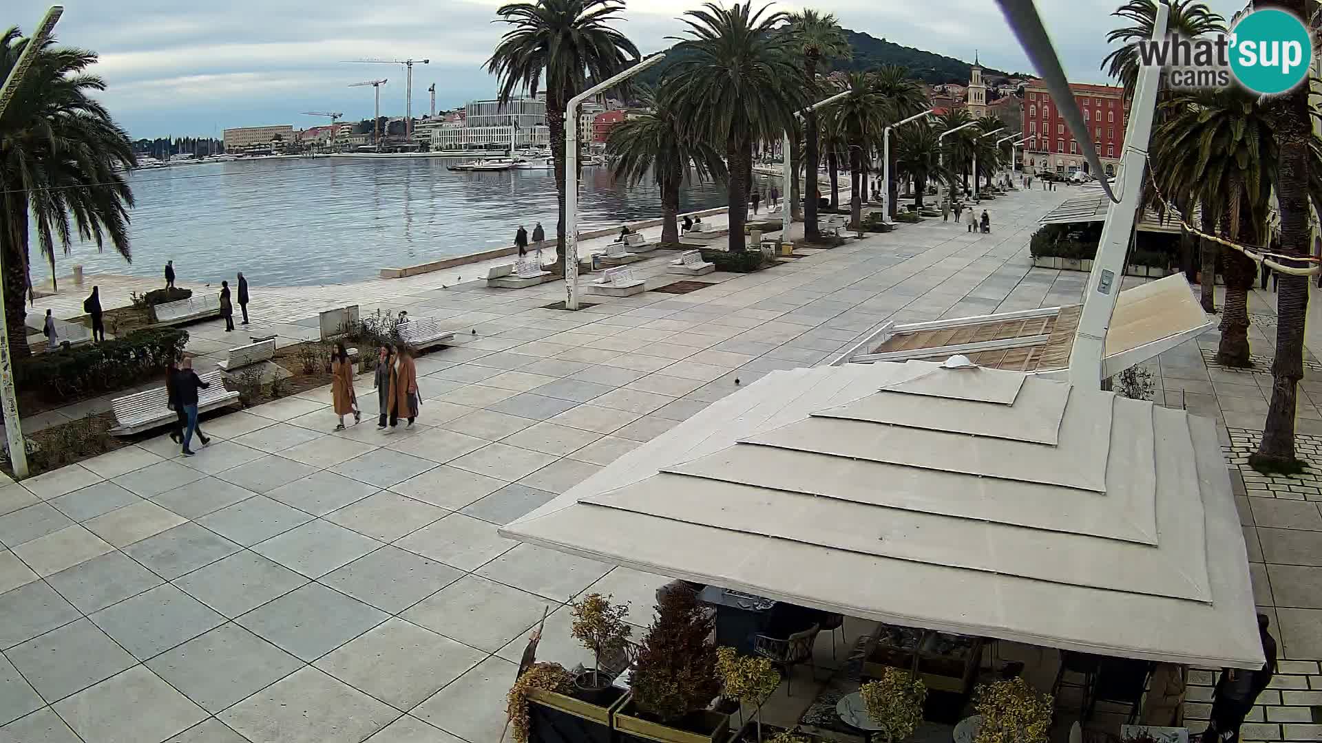 Split – Vista sulla riva di Spalato