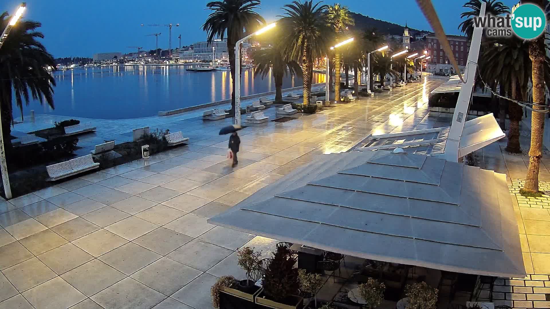 Live Webcam Split – view of Split riva