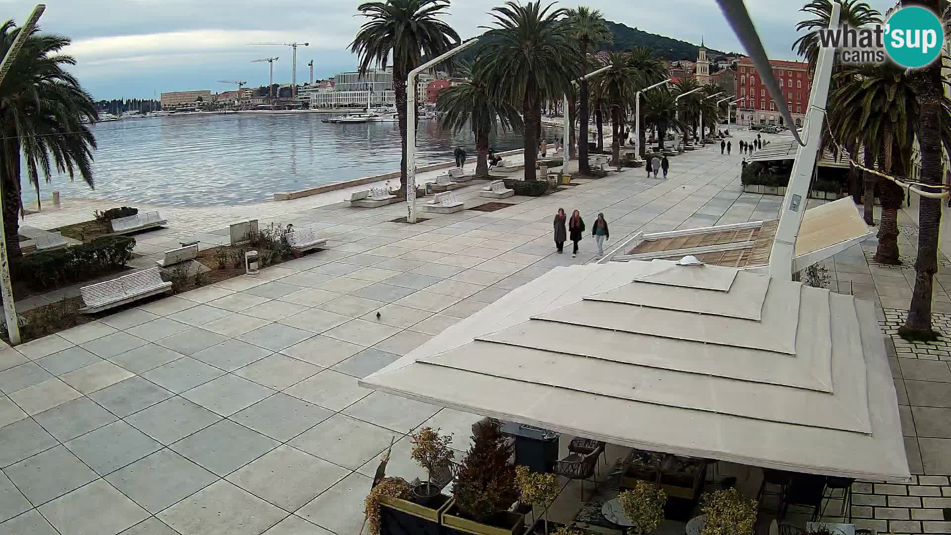 Split – Vista sulla riva di Spalato