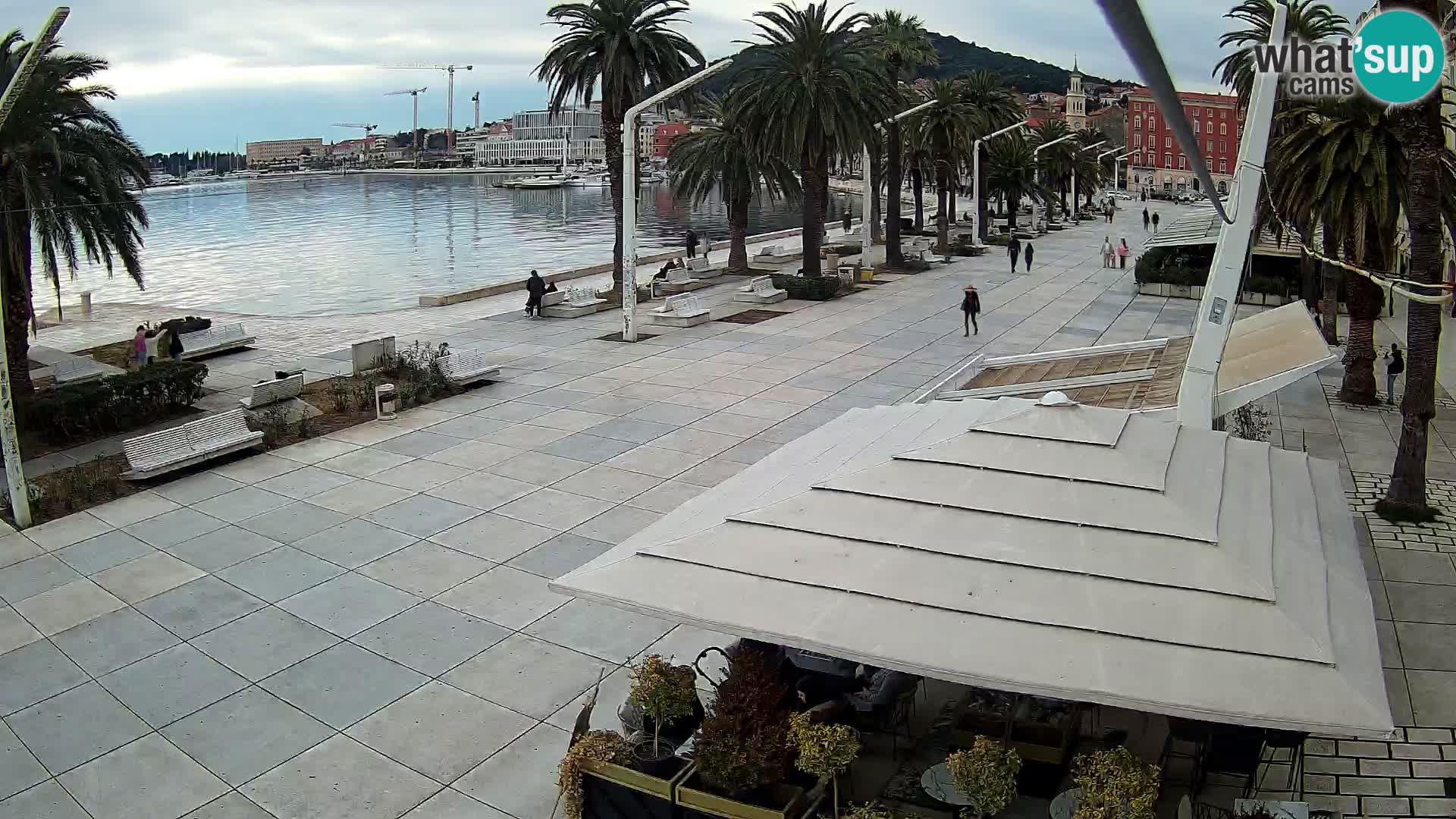 Live Webcam Split – view of Split riva