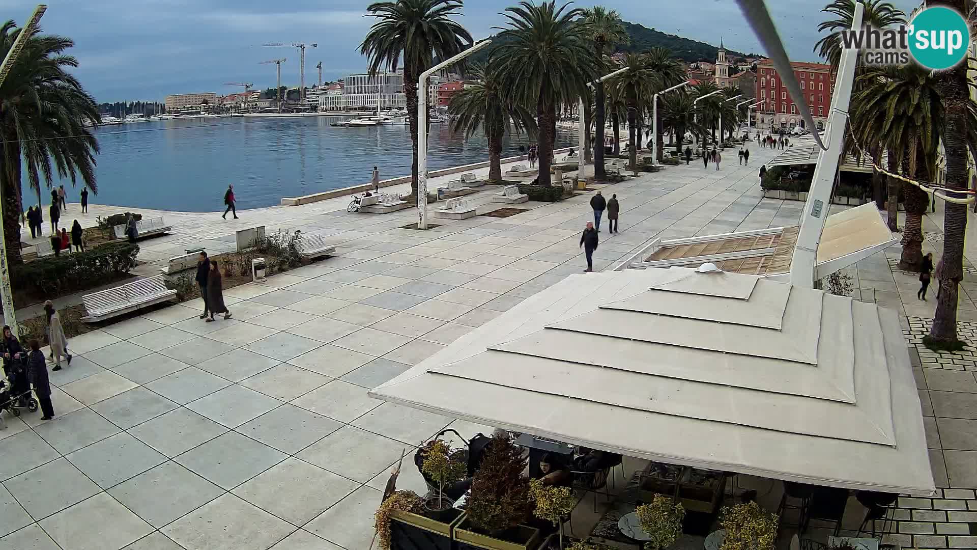 LIVE webcam Spalato riva