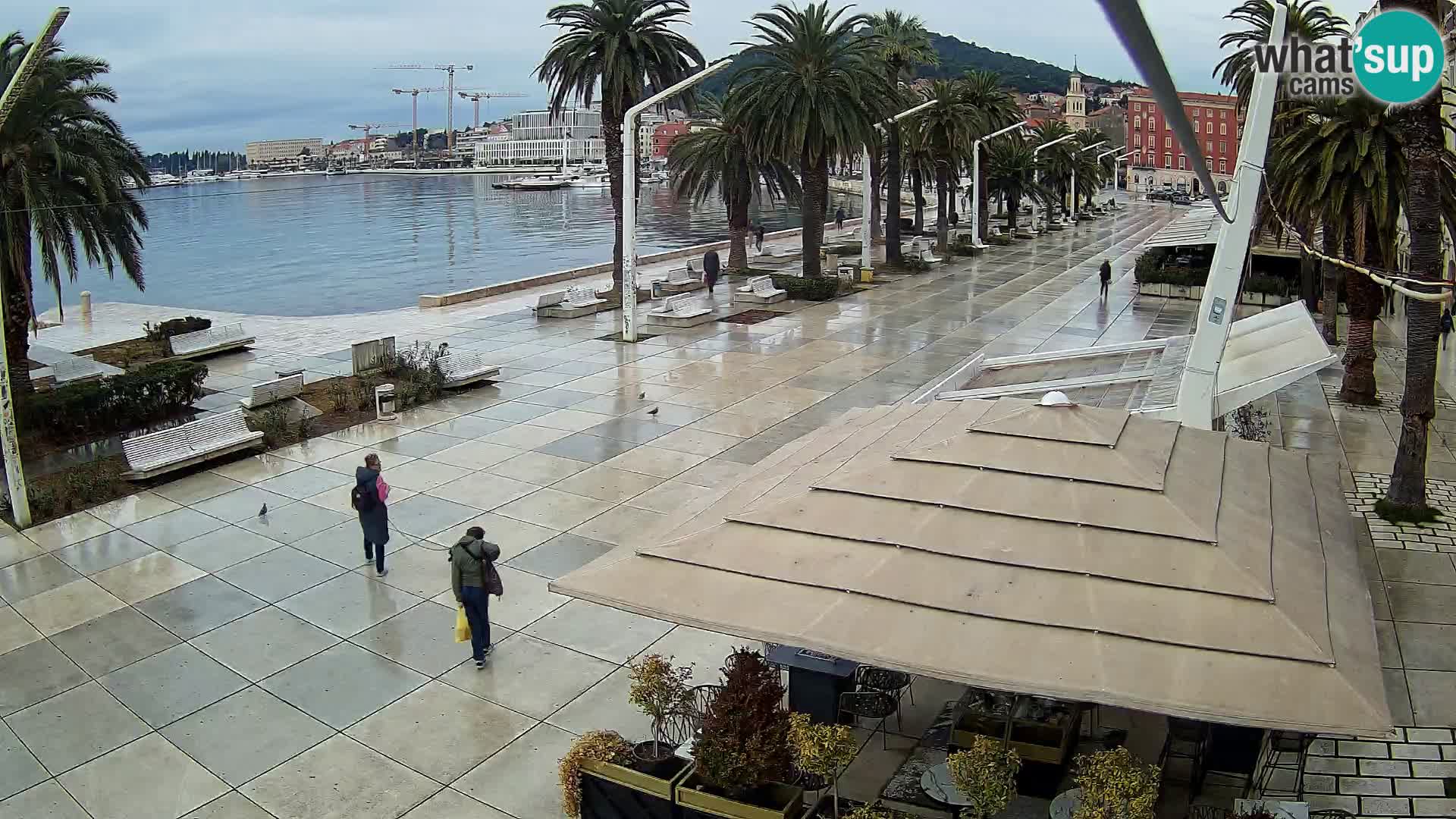 Live Webcam Split – view of Split riva