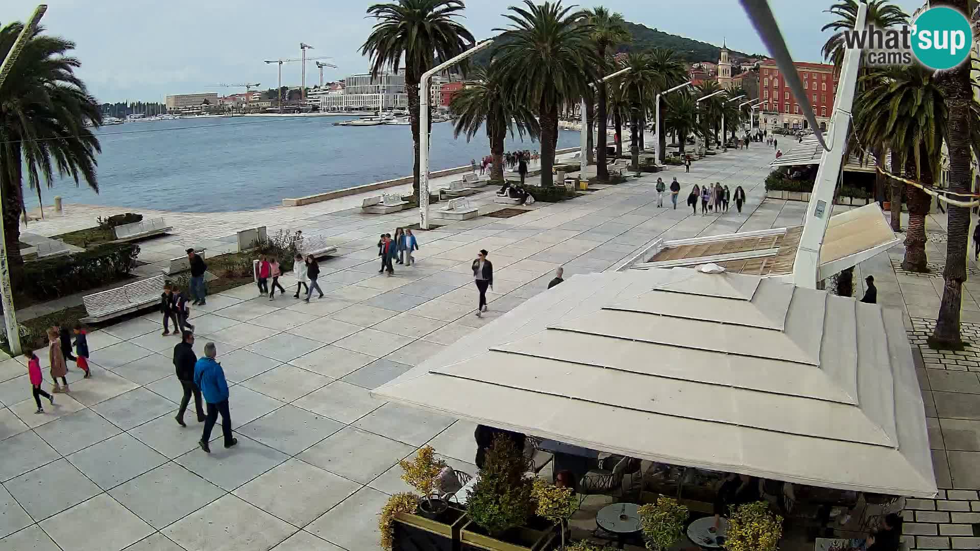 Split – pogled na splitsku rivu