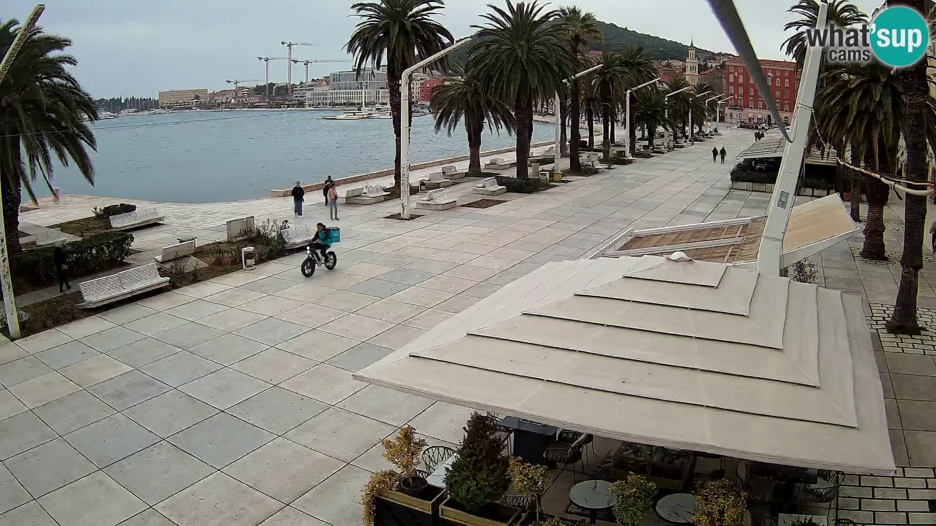 Live Webcam Split – view of Split riva