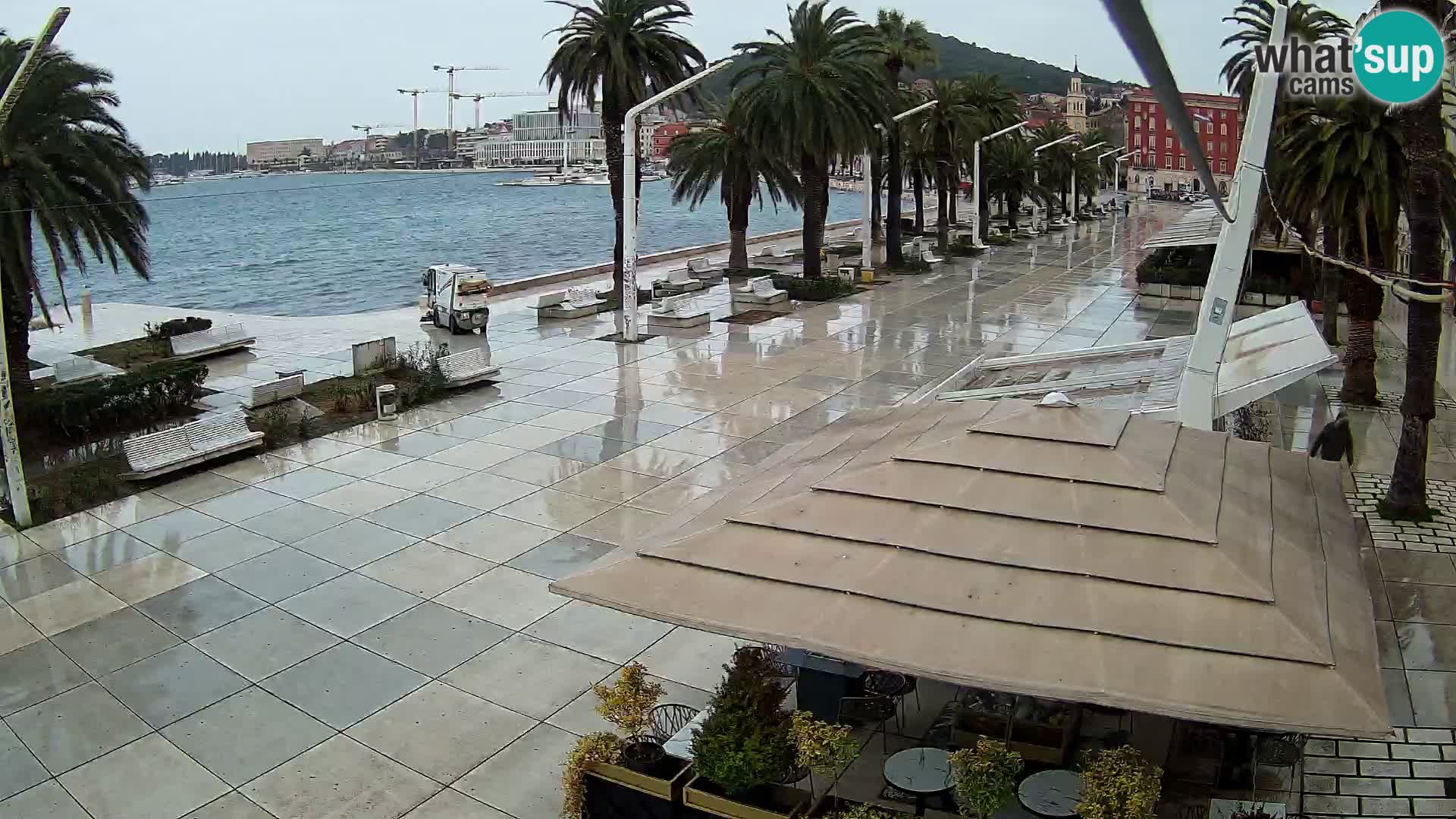 Split –  vista de Riva de Split